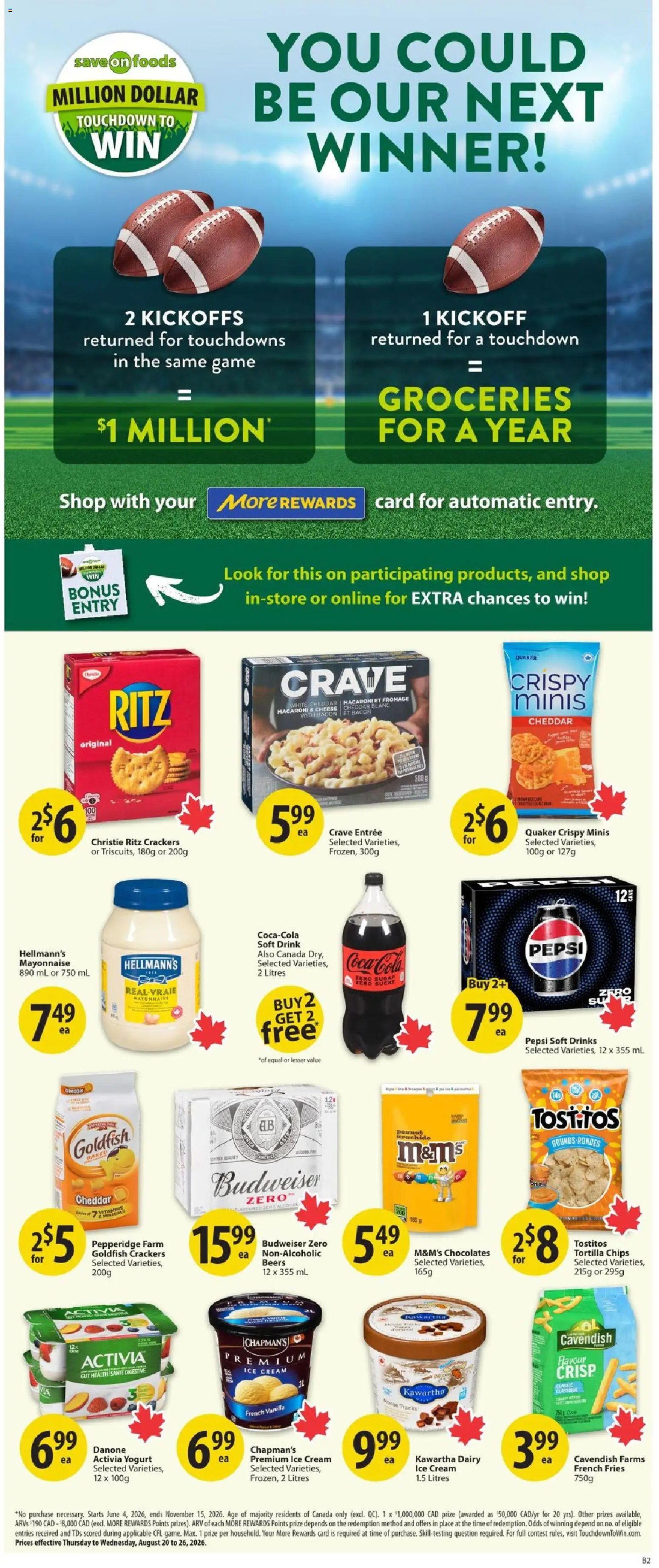 Save on foods weekly flyer / circulaire