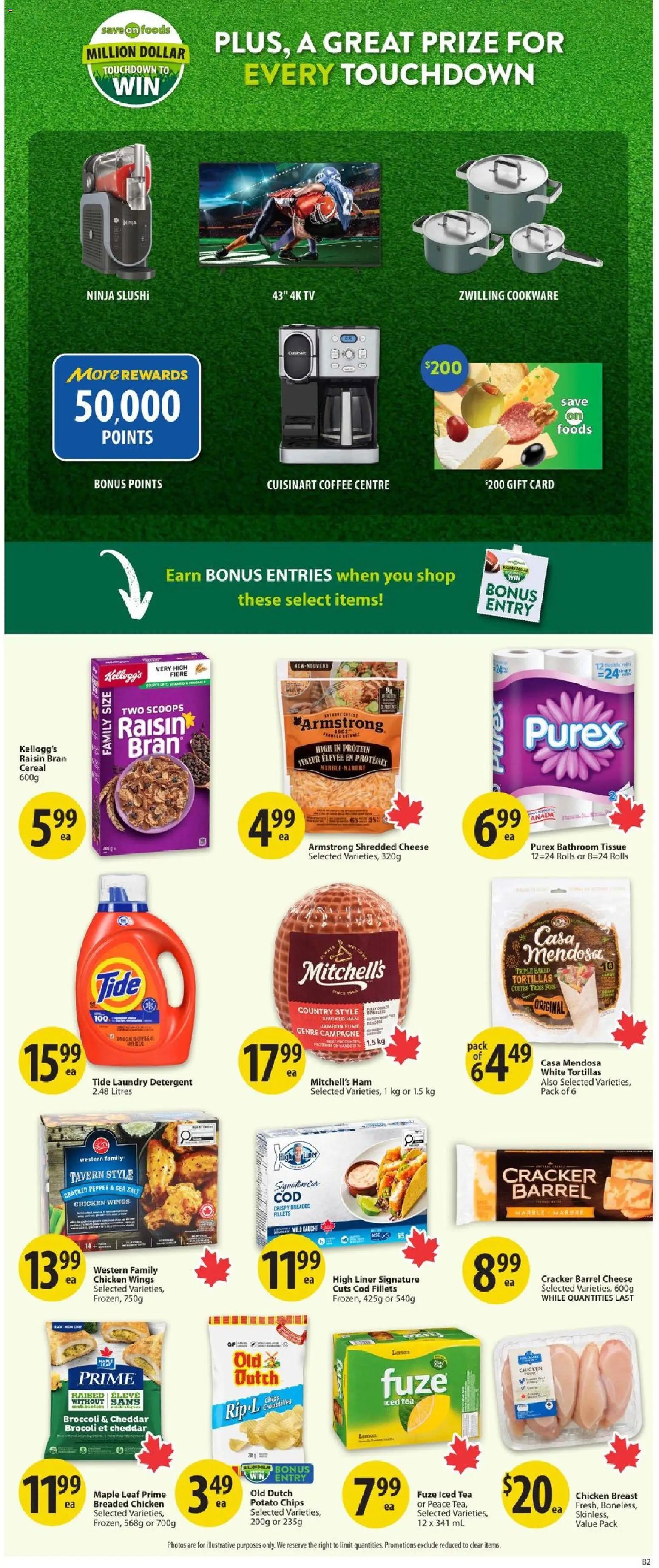 Save on foods weekly flyer / circulaire