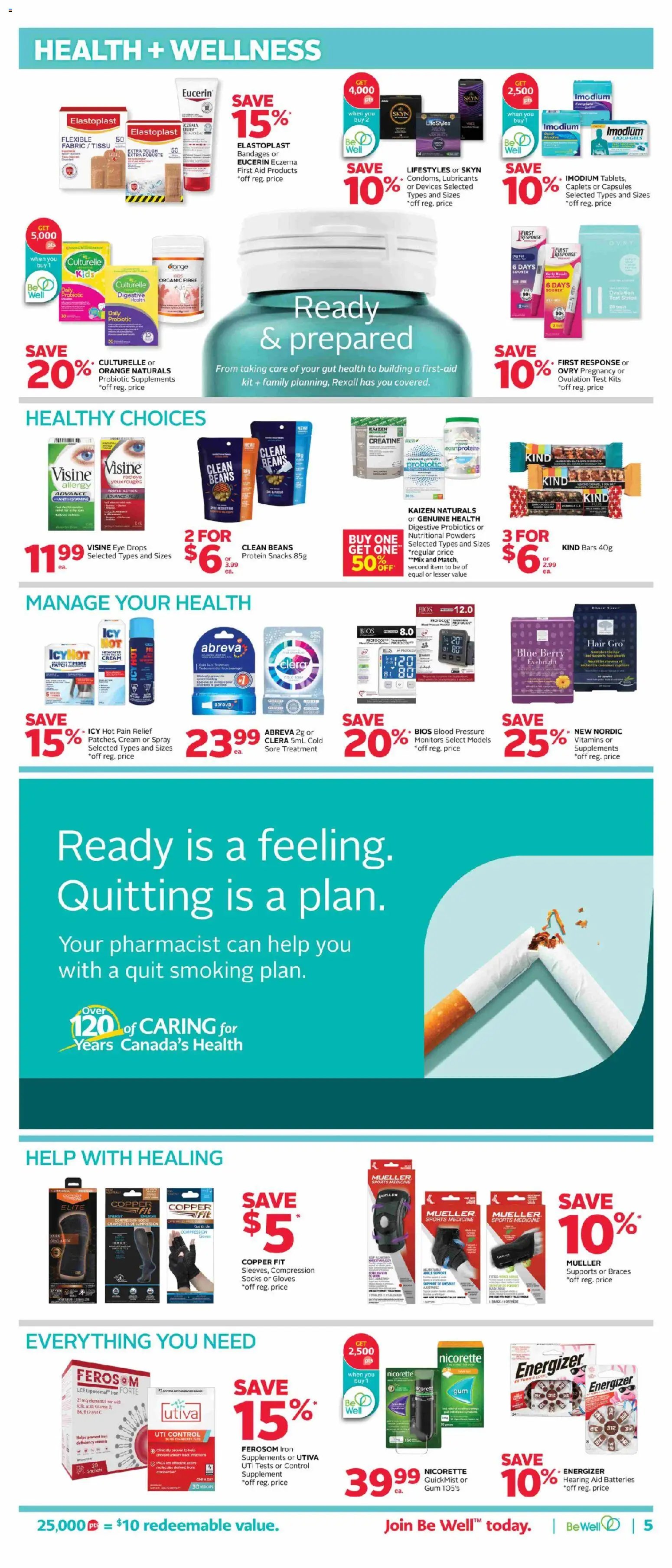 Rexall weekly flyer / circulaire