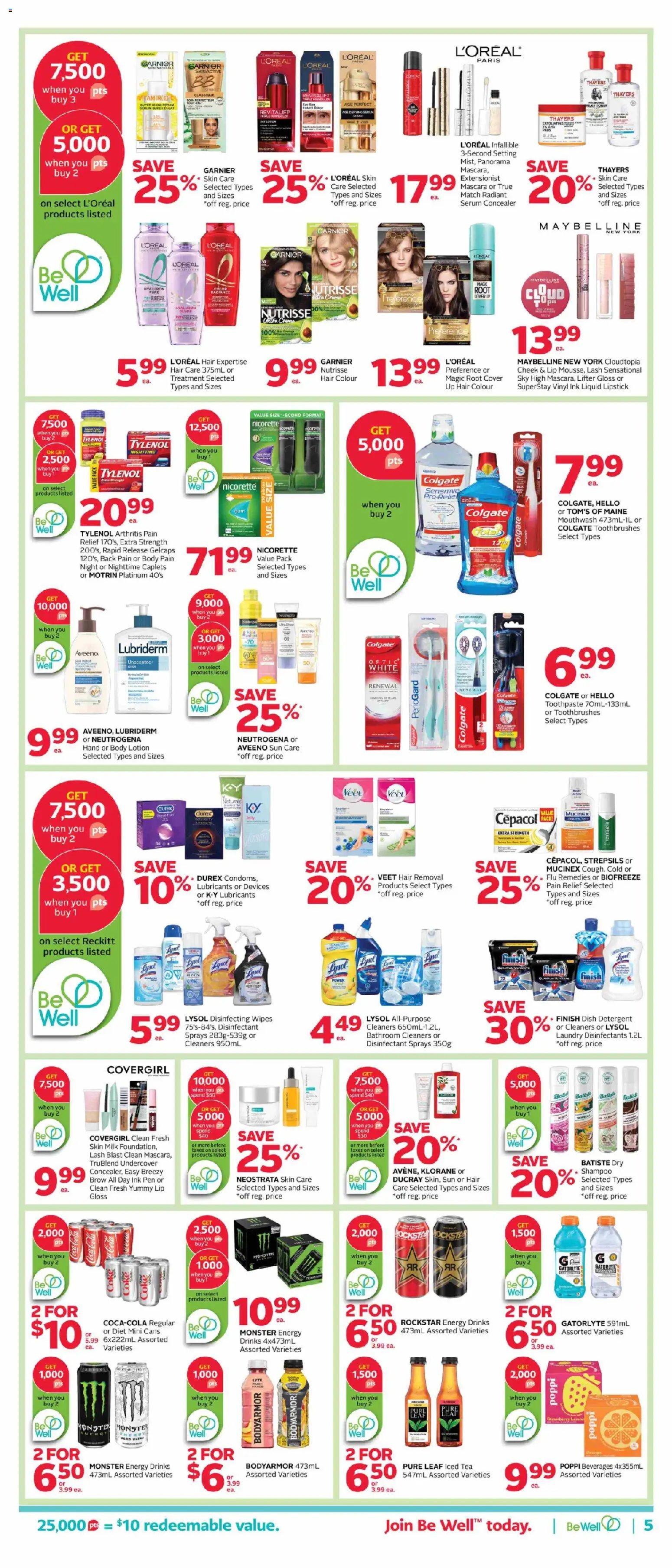 Rexall weekly flyer / circulaire
