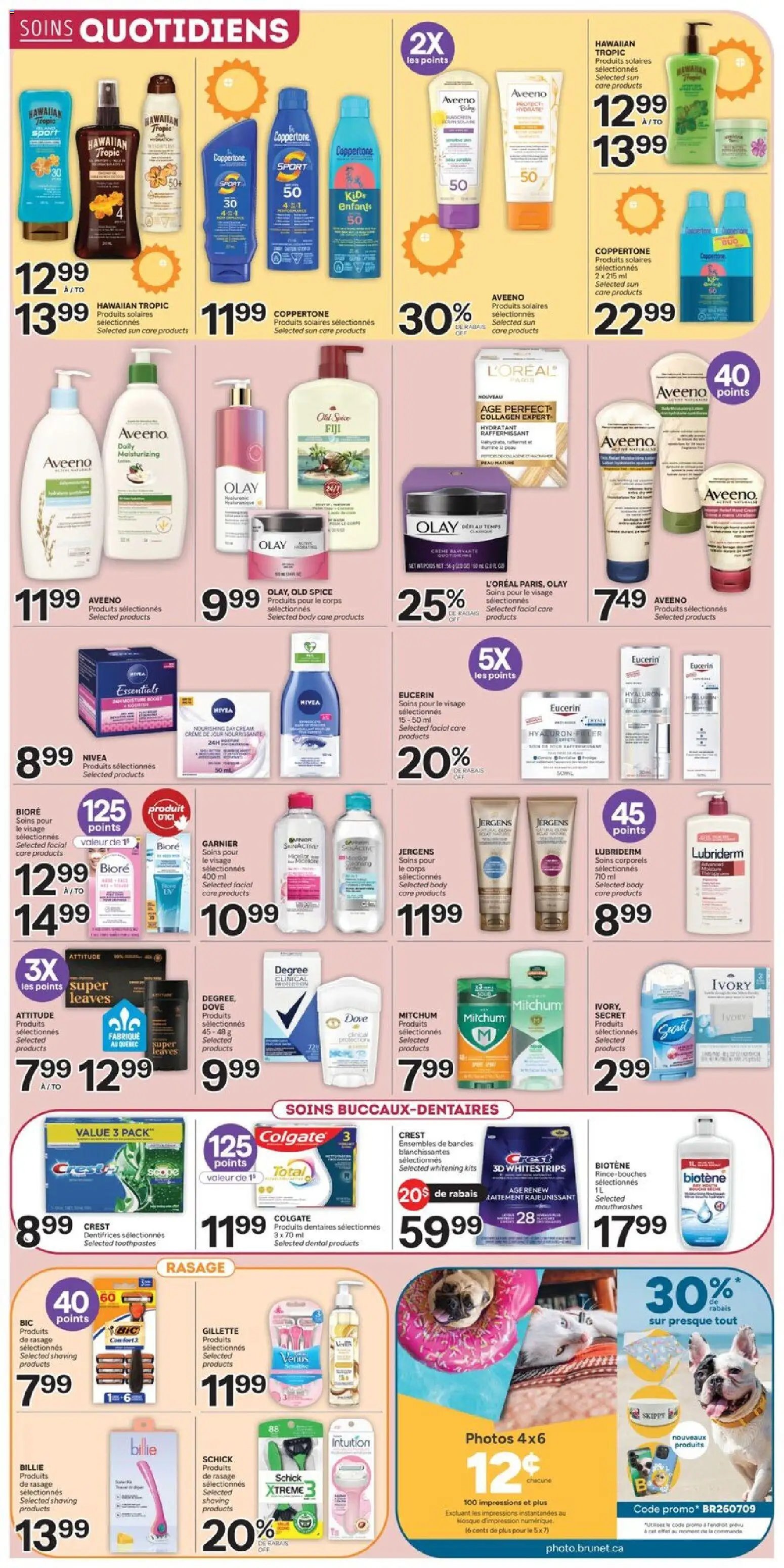 Brunet weekly flyer / circulaire