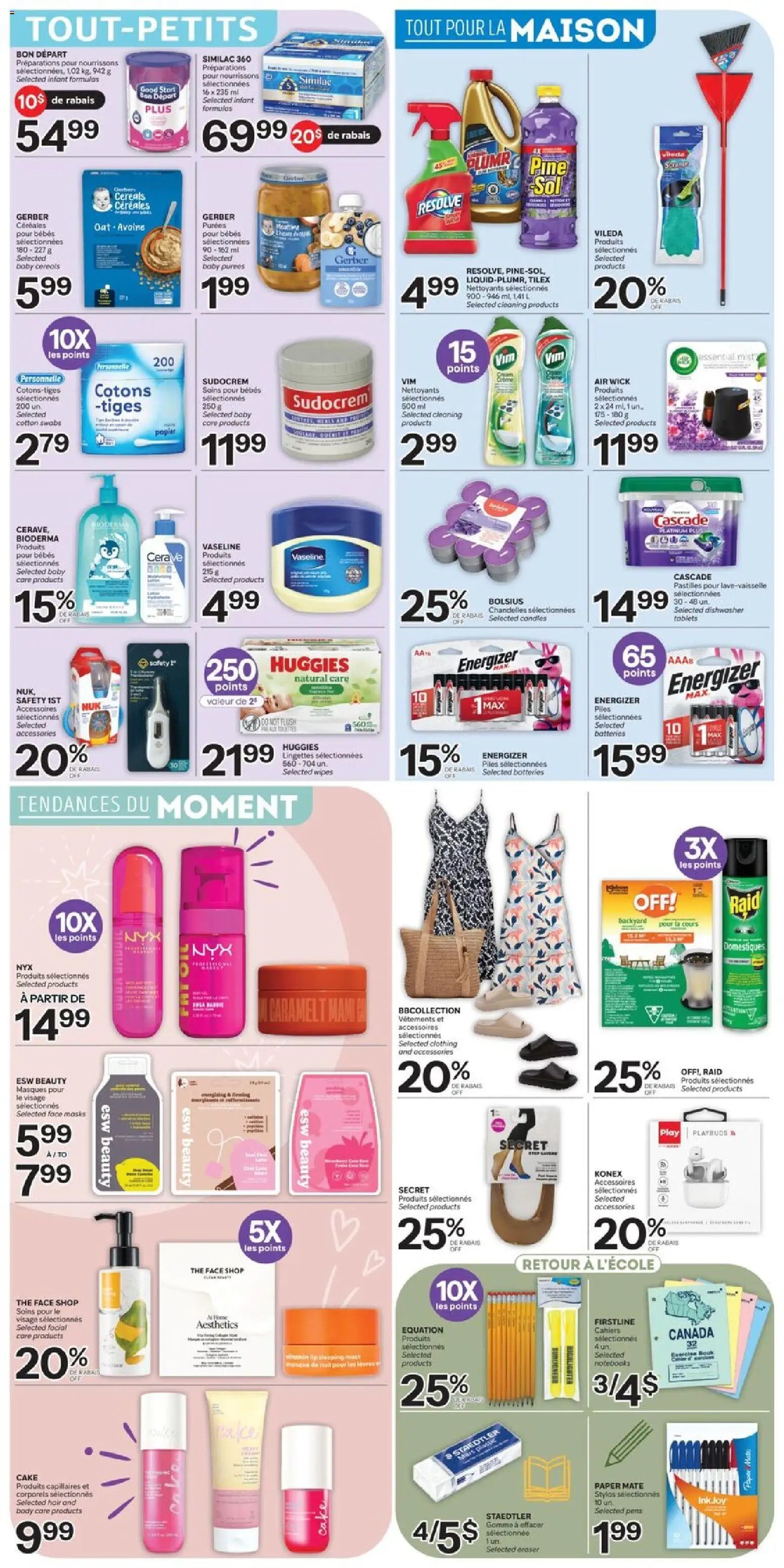 Brunet weekly flyer / circulaire