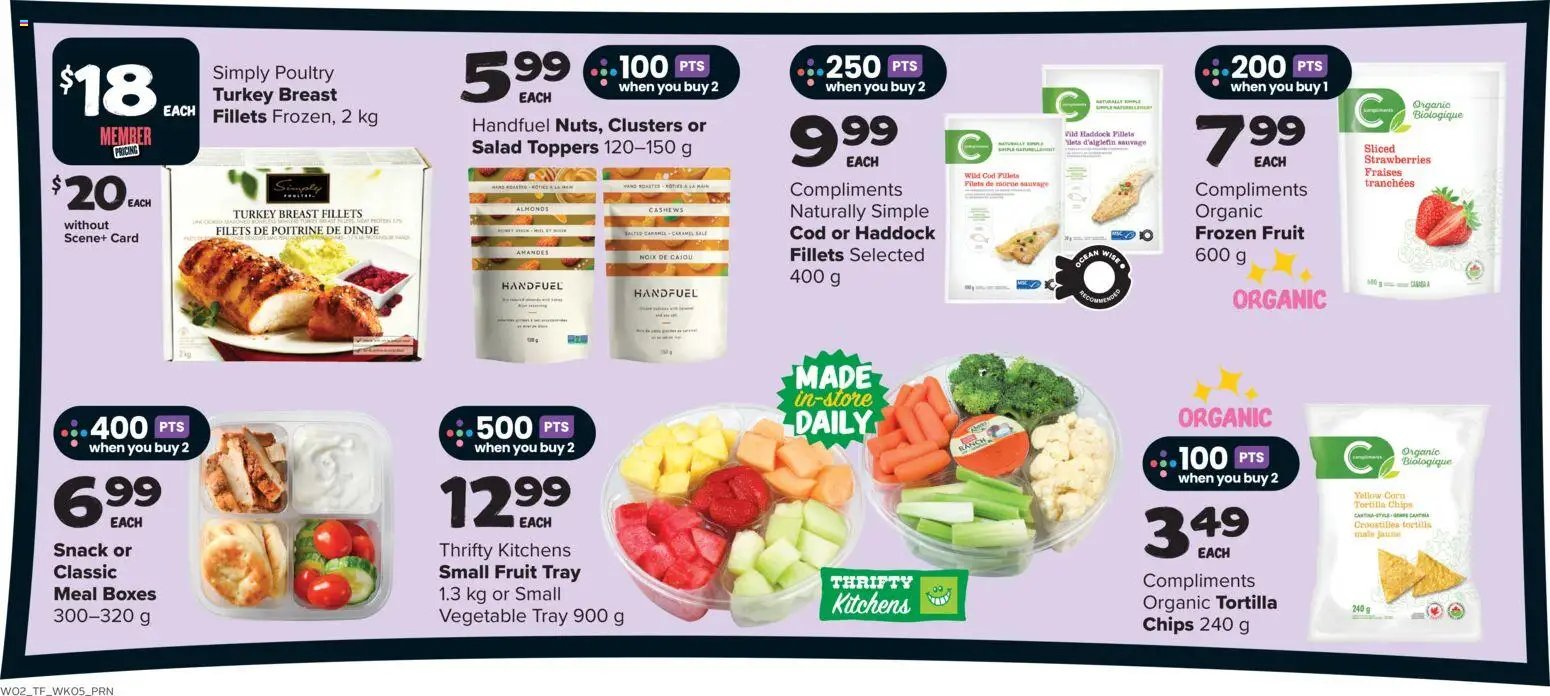 Thrifty Foods weekly flyer / circulaire