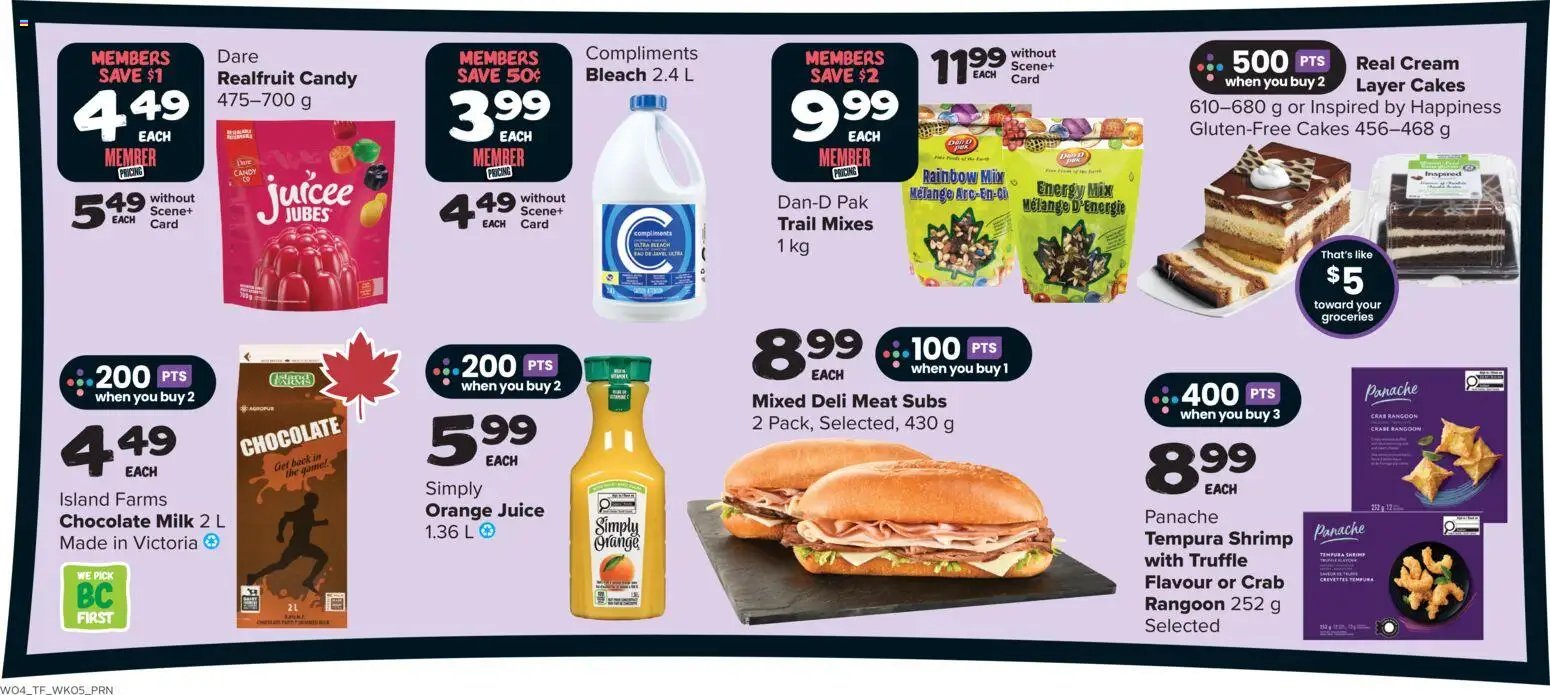 Thrifty Foods weekly flyer / circulaire
