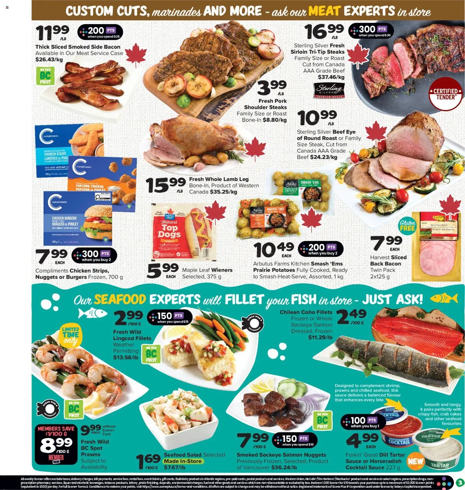 Thrifty Foods weekly flyer / circulaire