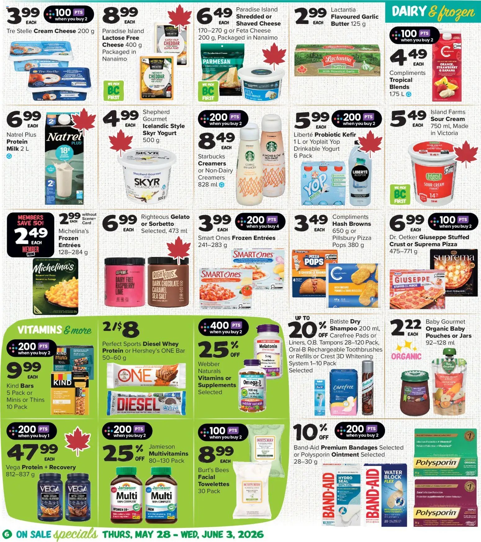 Thrifty Foods weekly flyer / circulaire
