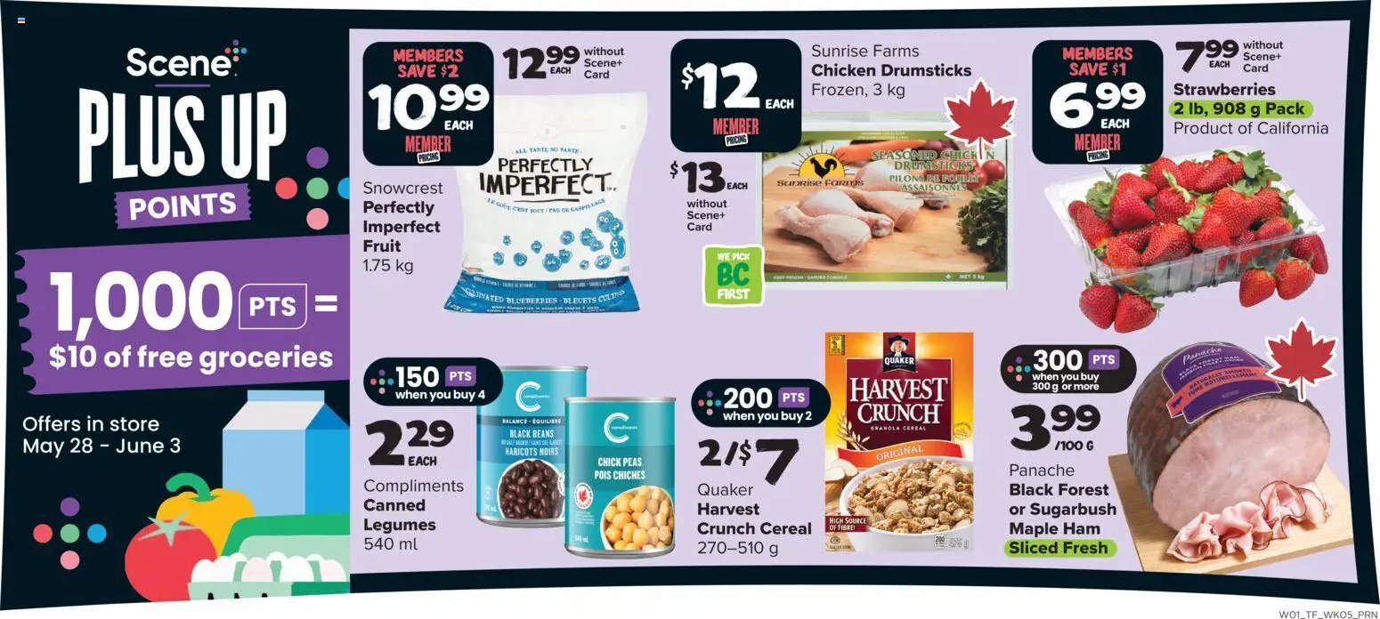 Thrifty Foods weekly flyer / circulaire