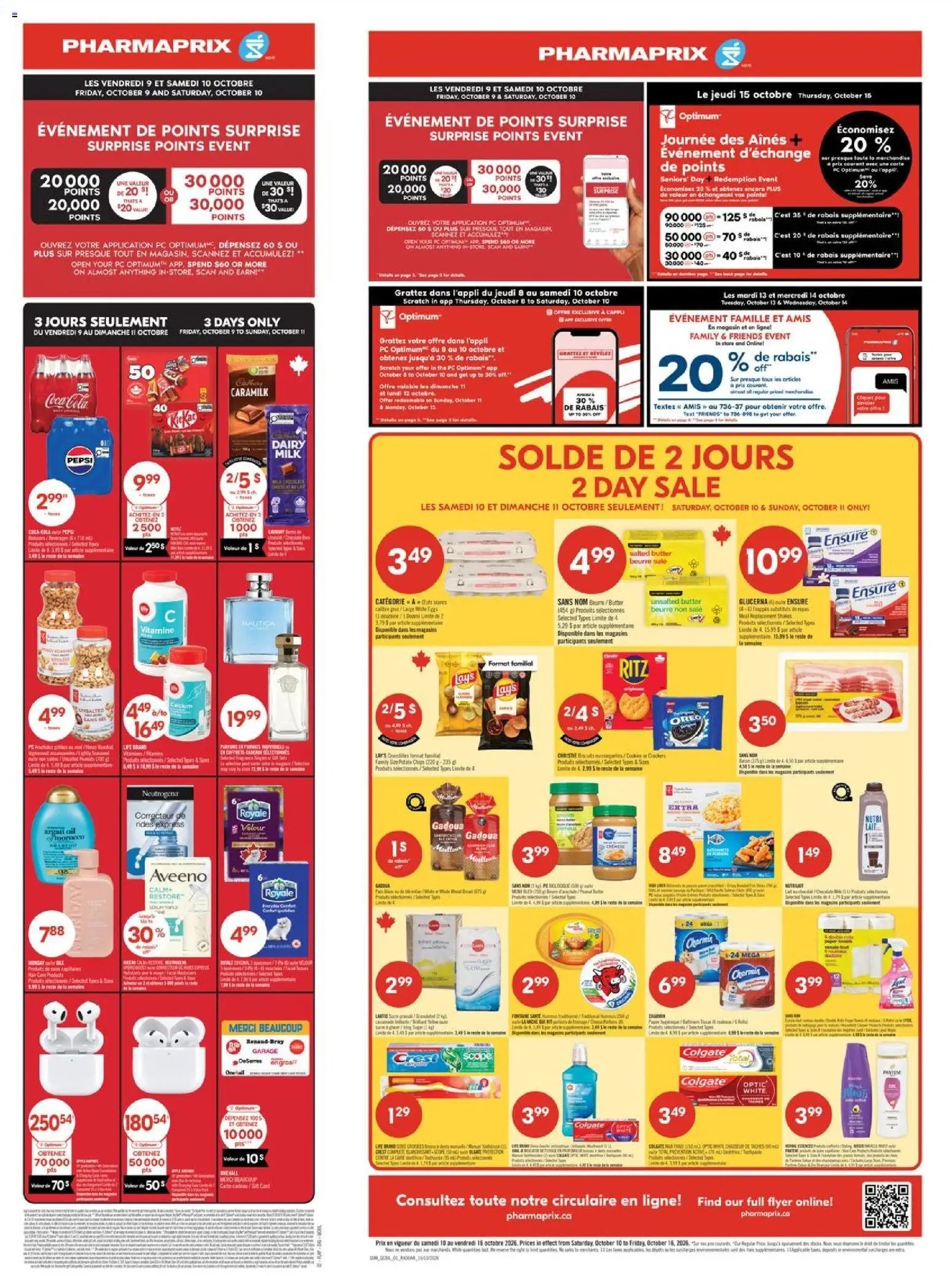 Pharmaprix weekly flyer / circulaire