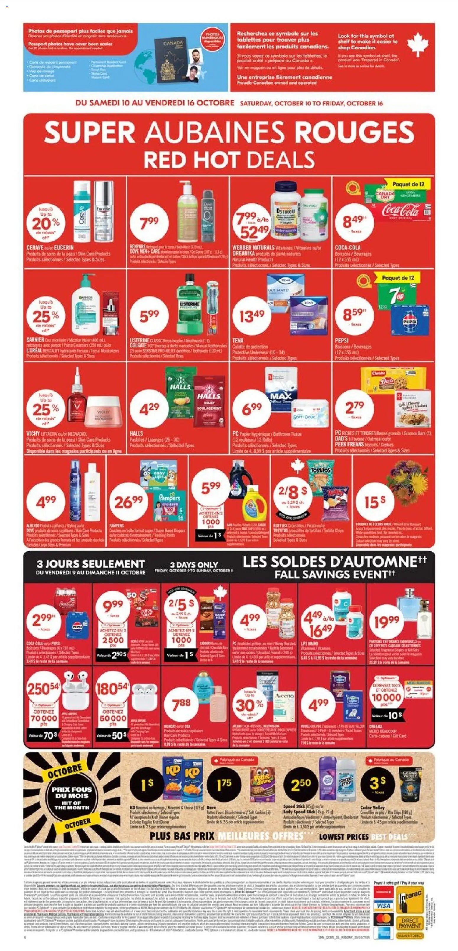 Pharmaprix weekly flyer / circulaire