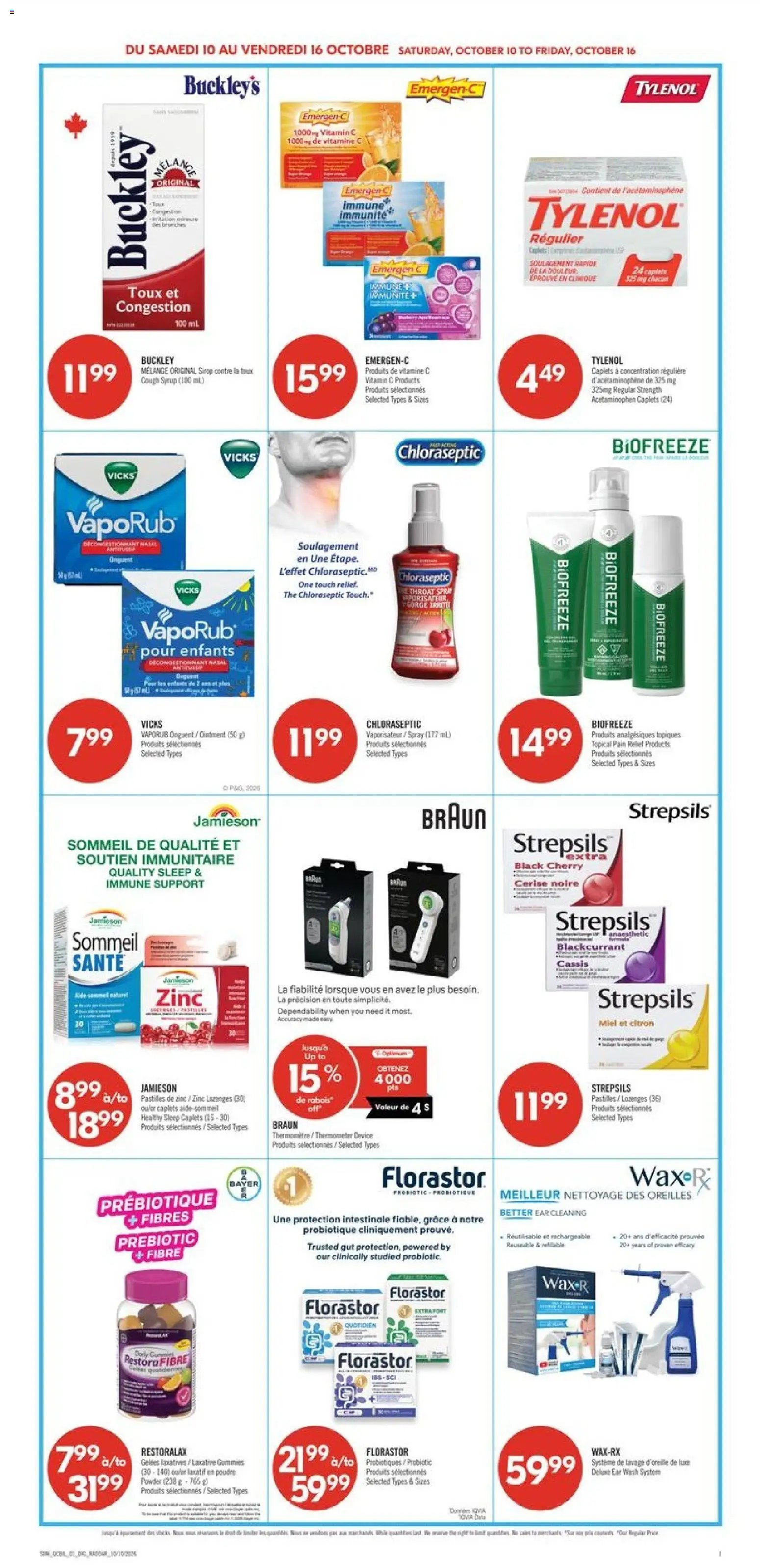 Pharmaprix weekly flyer / circulaire