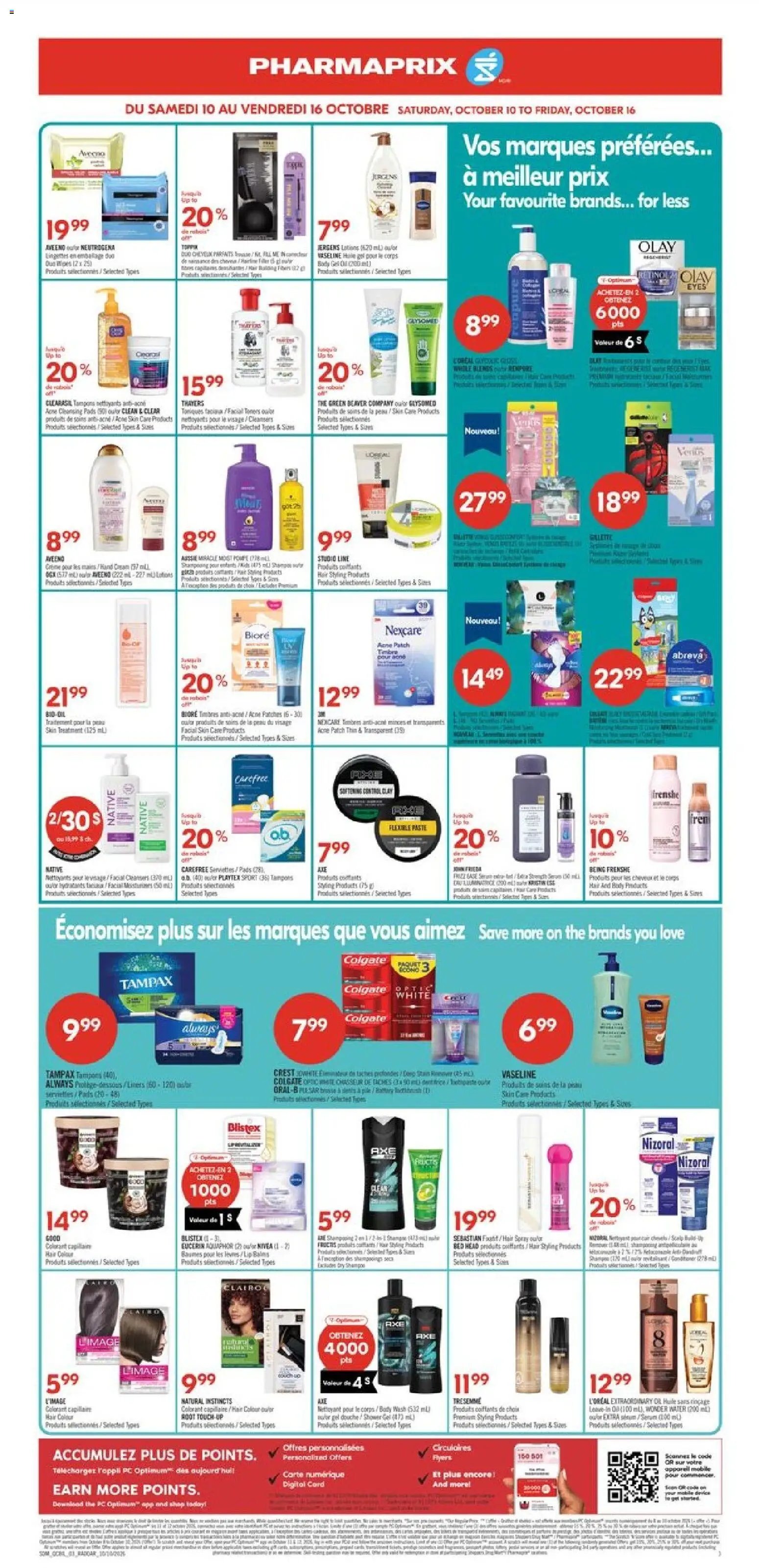 Pharmaprix weekly flyer / circulaire
