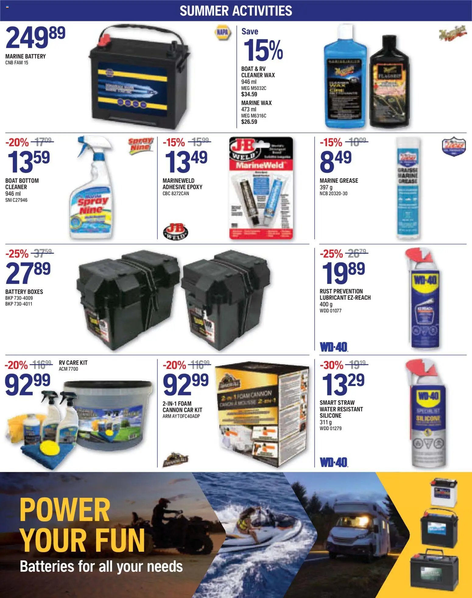 NAPA Auto Parts weekly flyer