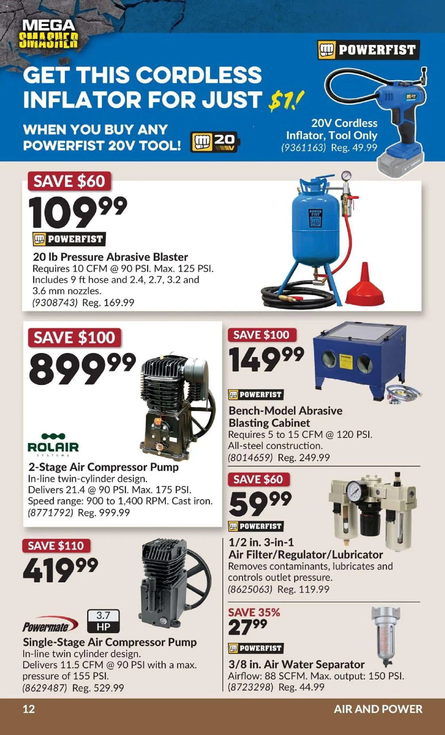 Princess Auto flyer - 2 Week Sale!