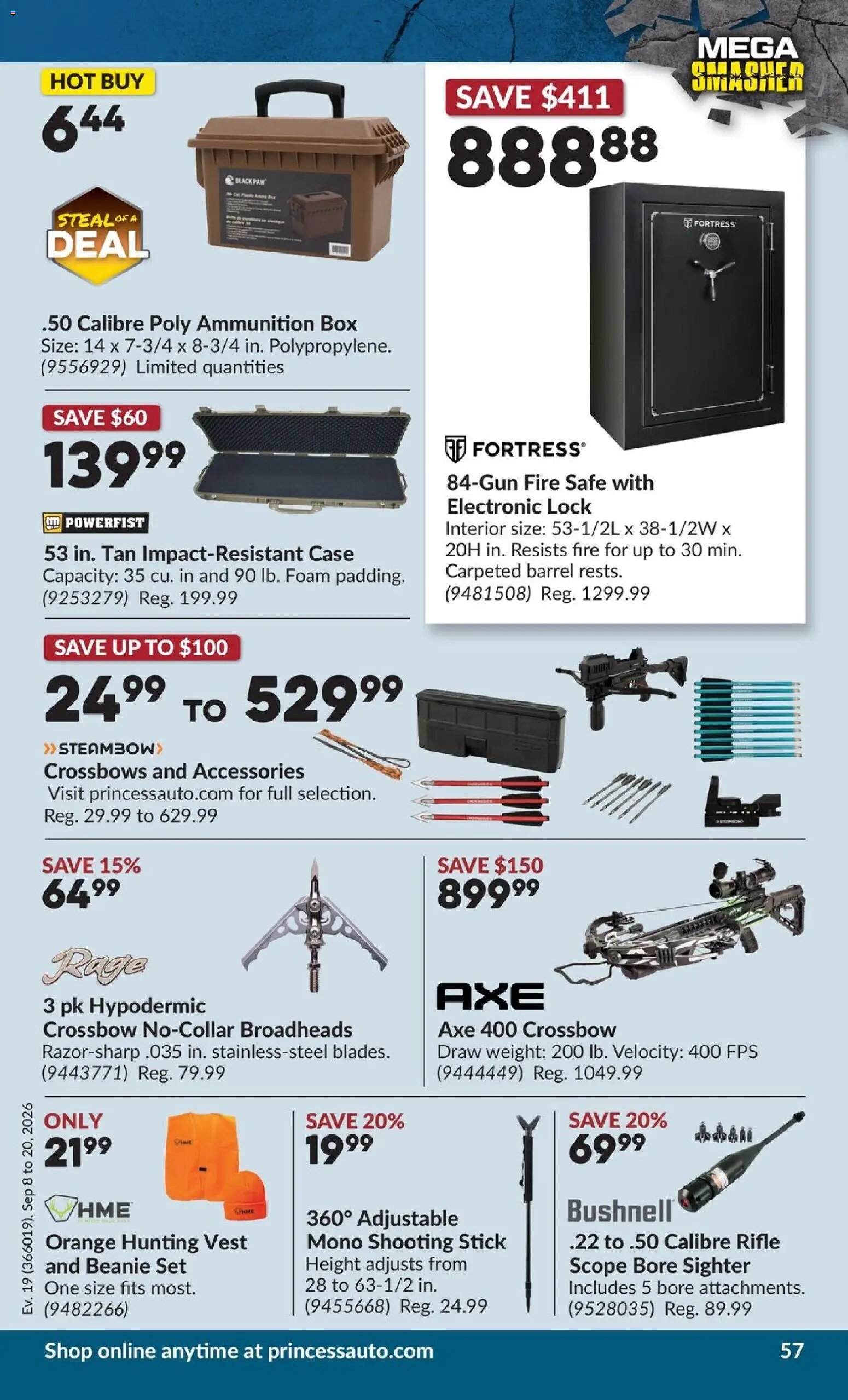 Princess Auto flyer - 2 Week Sale!