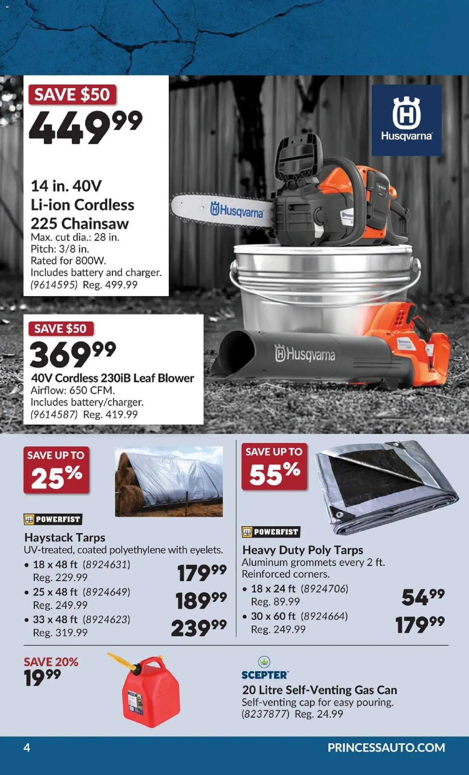 Princess Auto flyer - 2 Week Sale!