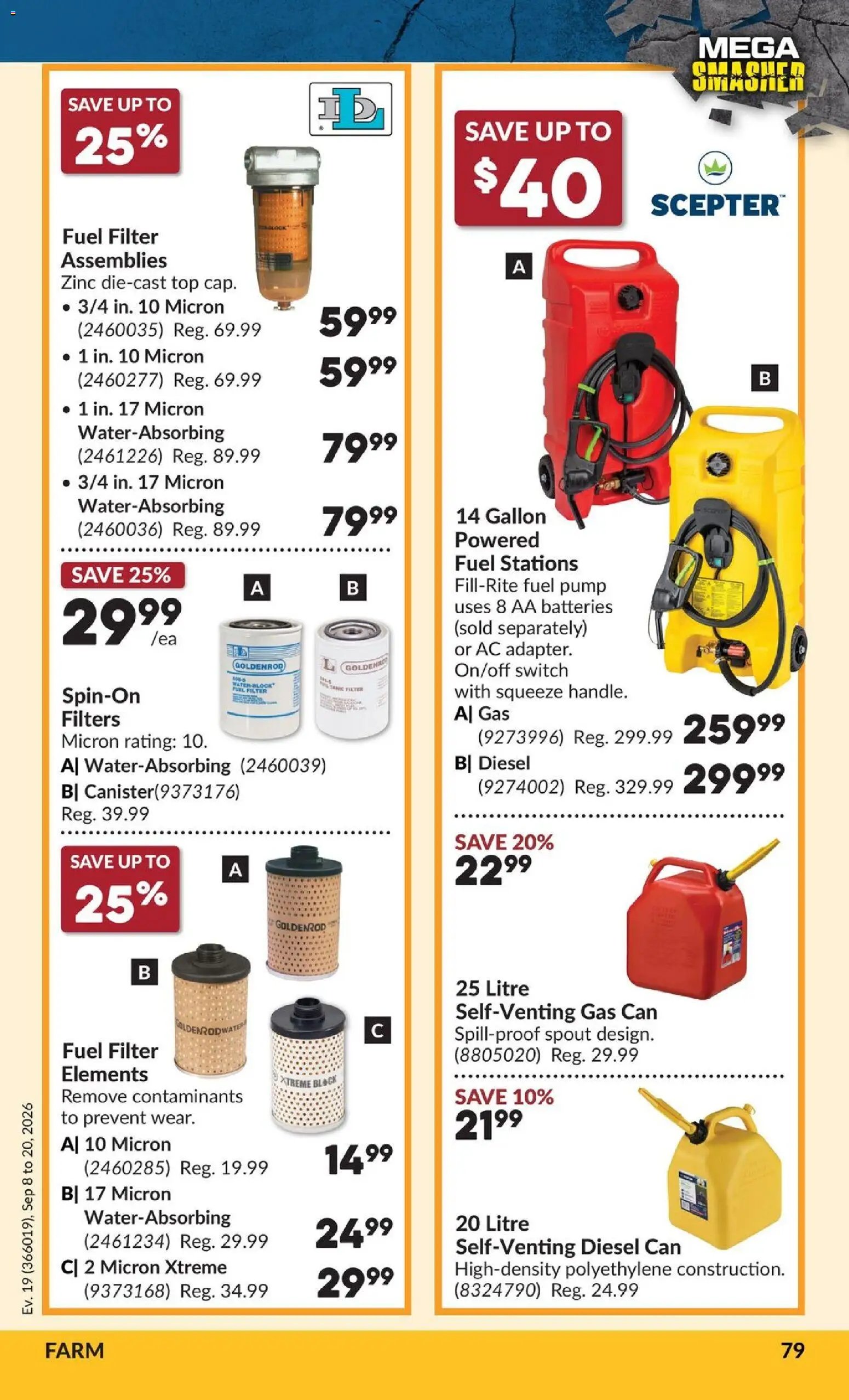 Princess Auto flyer - 2 Week Sale!