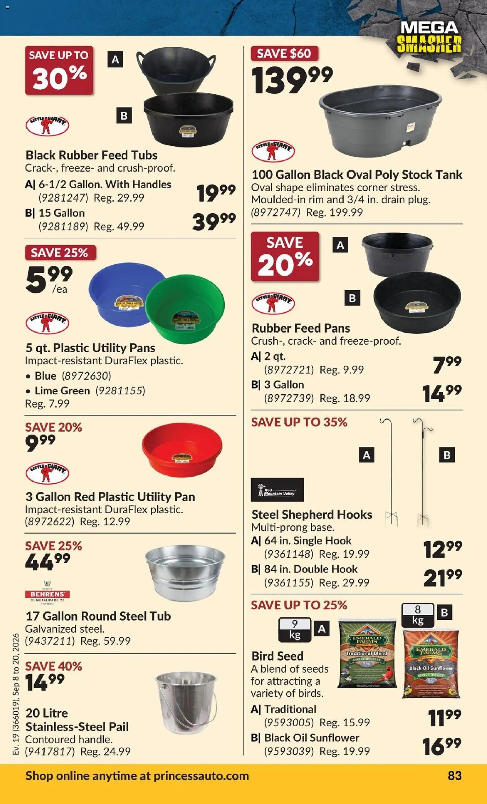 Princess Auto flyer - 2 Week Sale!