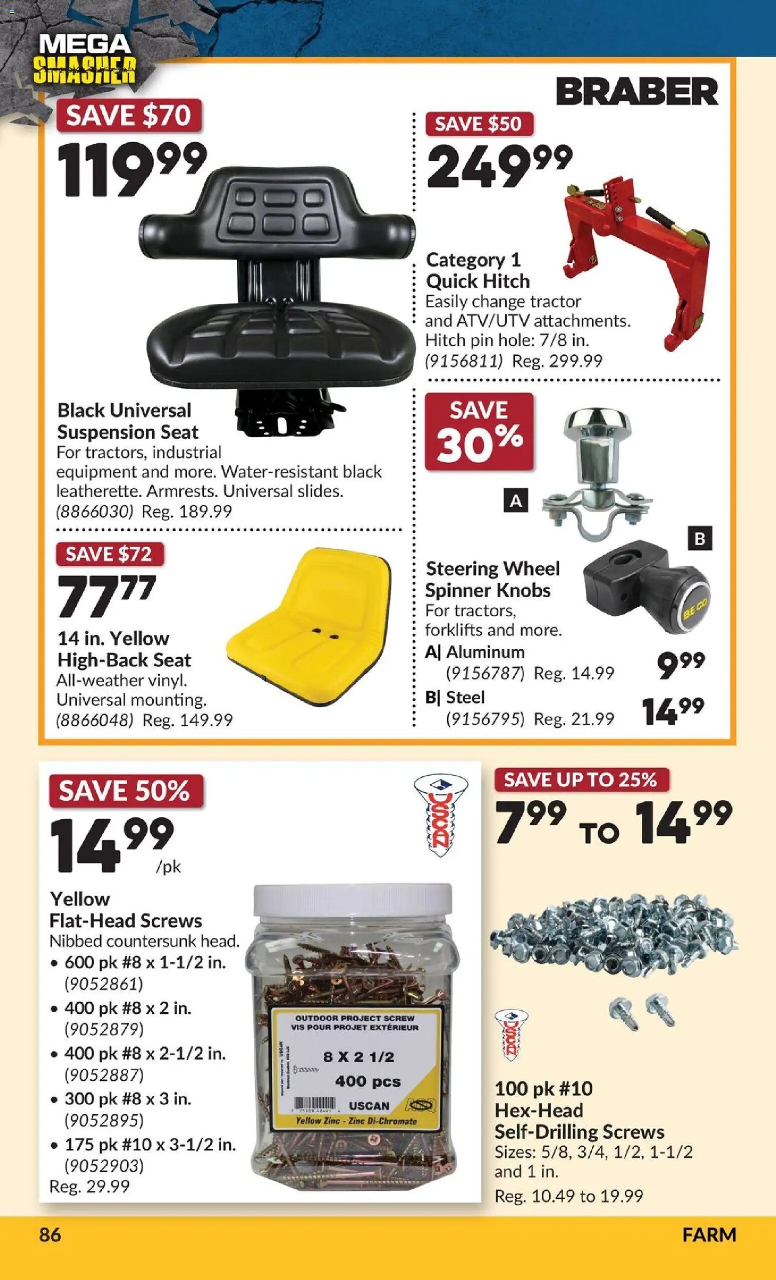 Princess Auto flyer - 2 Week Sale!