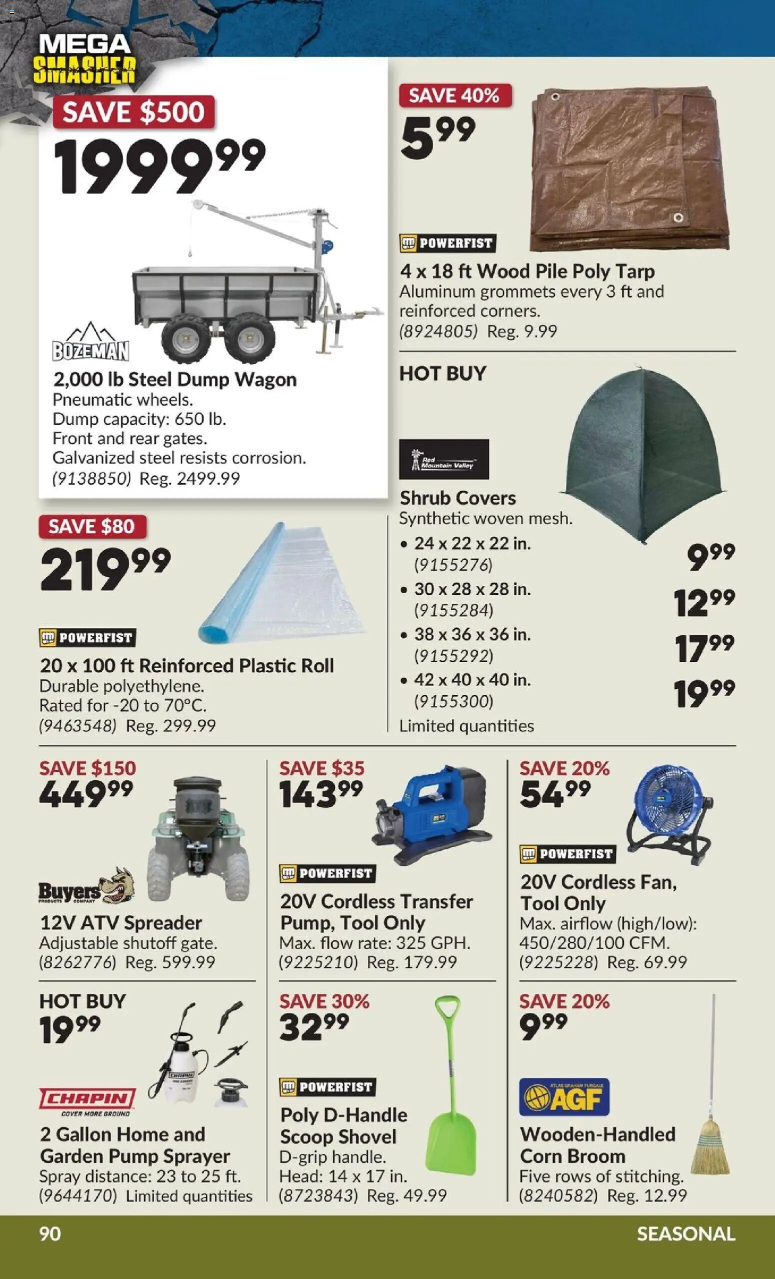 Princess Auto flyer - 2 Week Sale!