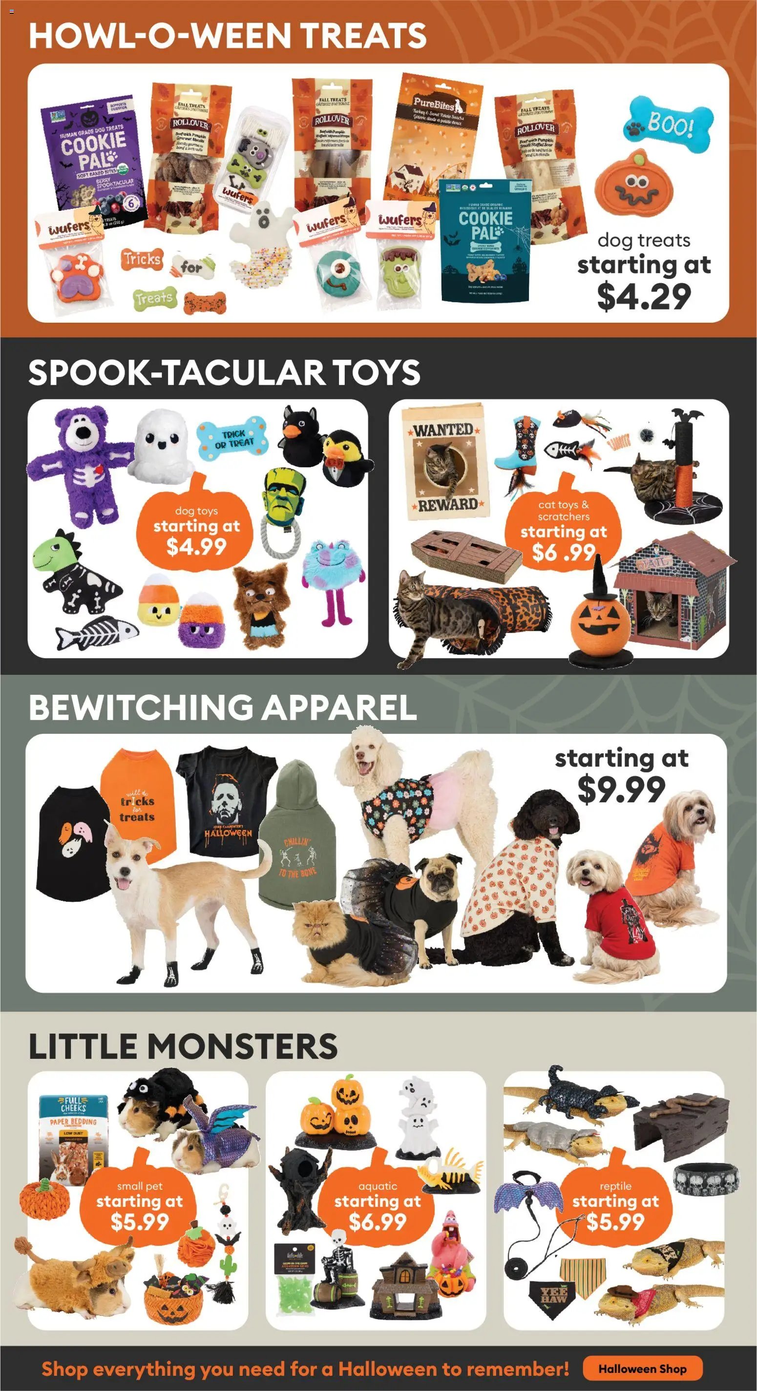 Petsmart flyer - Your Halloween