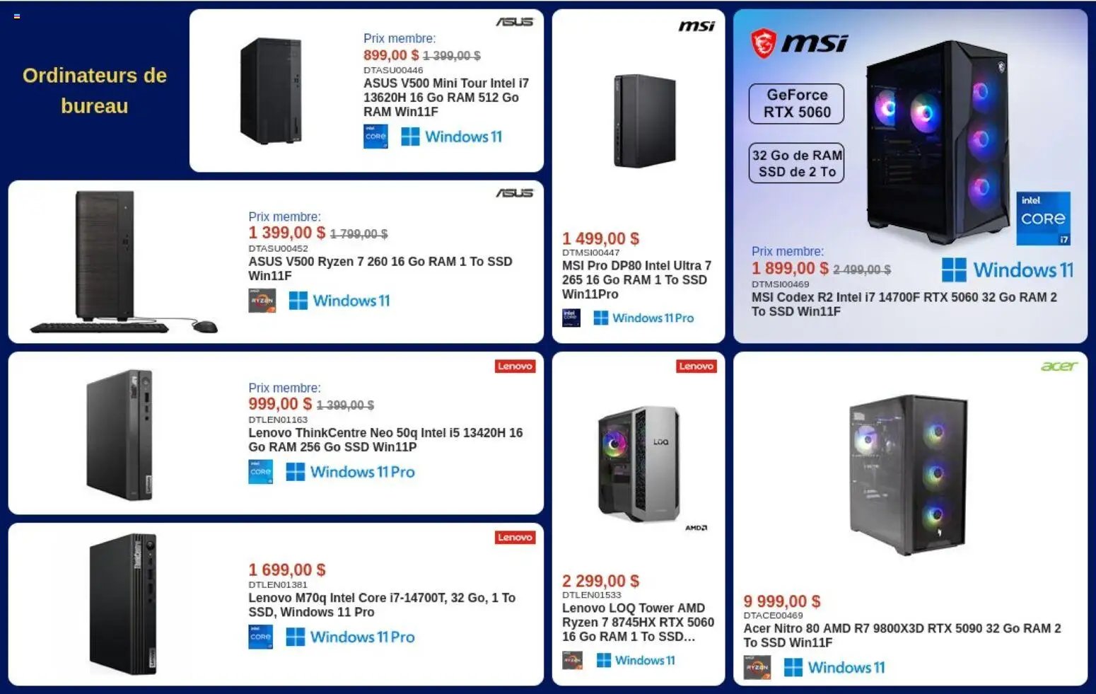 Canada Computers circulaire