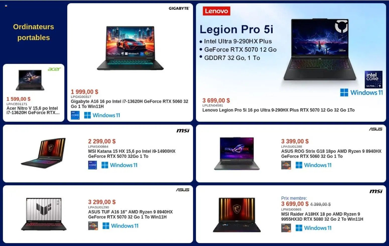 Canada Computers circulaire