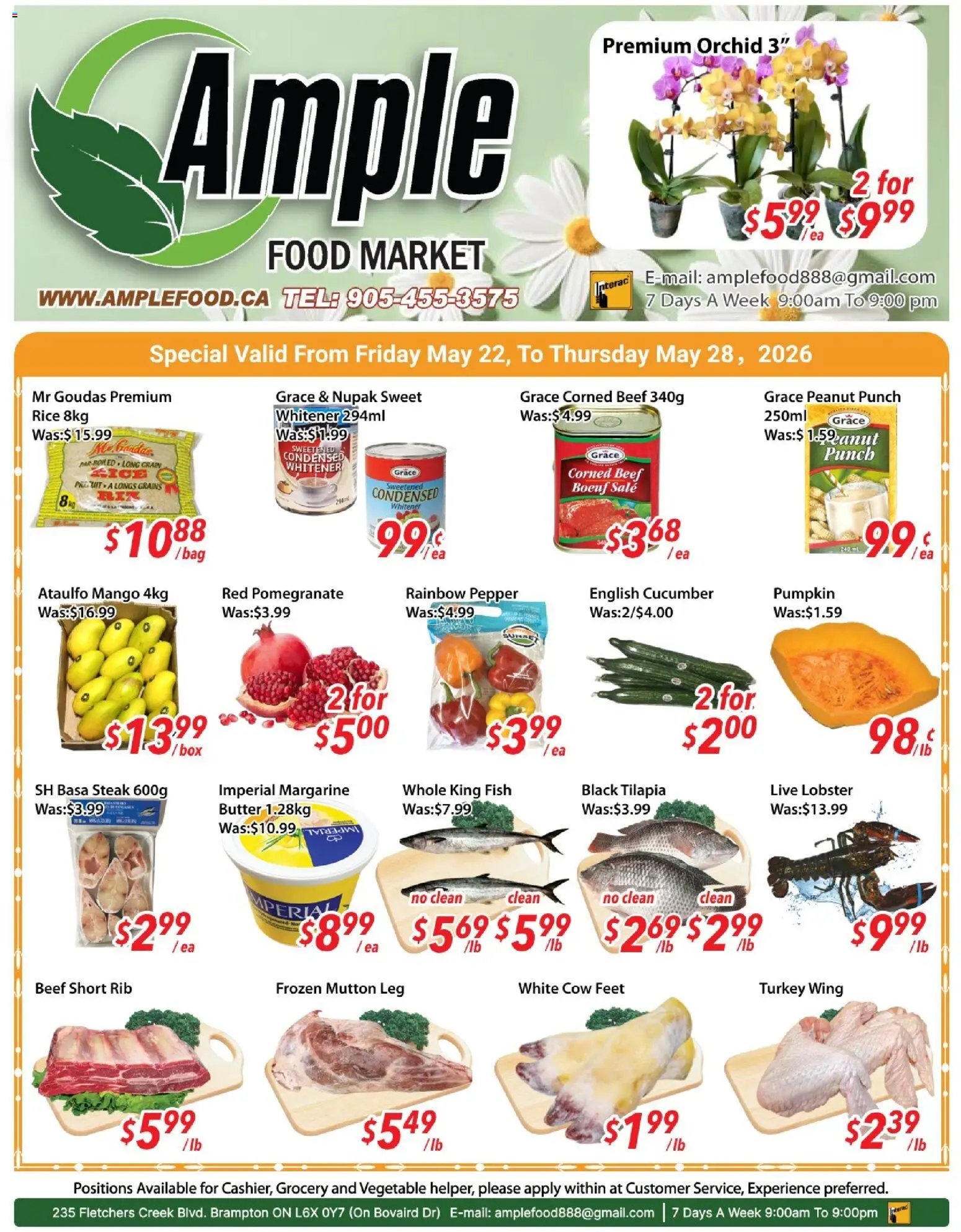 Ample Food Market  weekly flyer Brampton (2026-05-22 - 2026-05-28) | 1