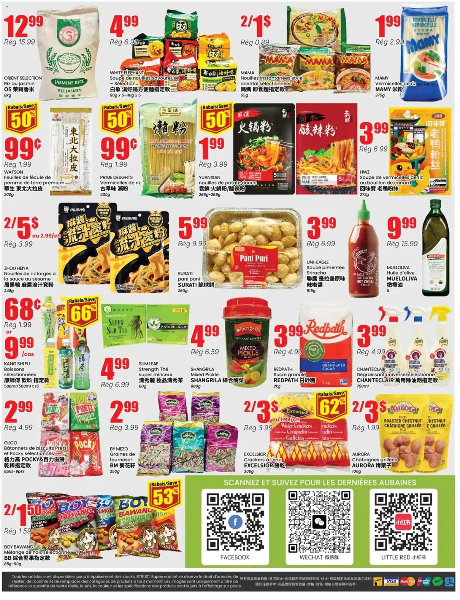 Btrust Supermarket weekly flyer / circulaire