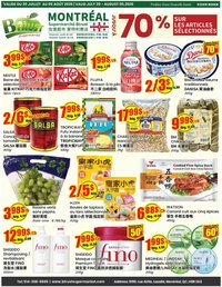 Btrust Supermarket weekly flyer / circulaire