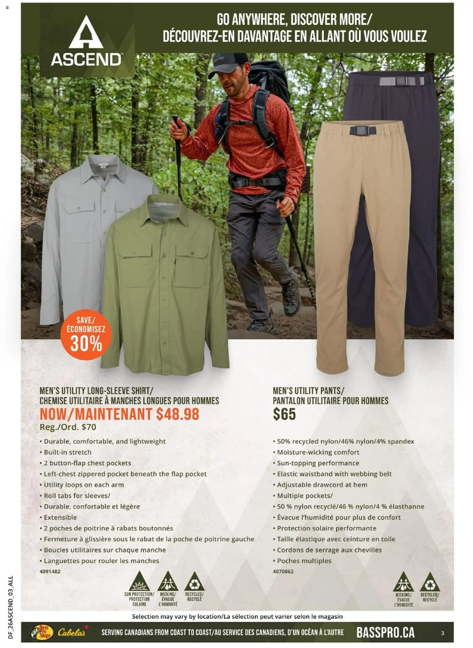 Cabelas flyer - Adventure On
