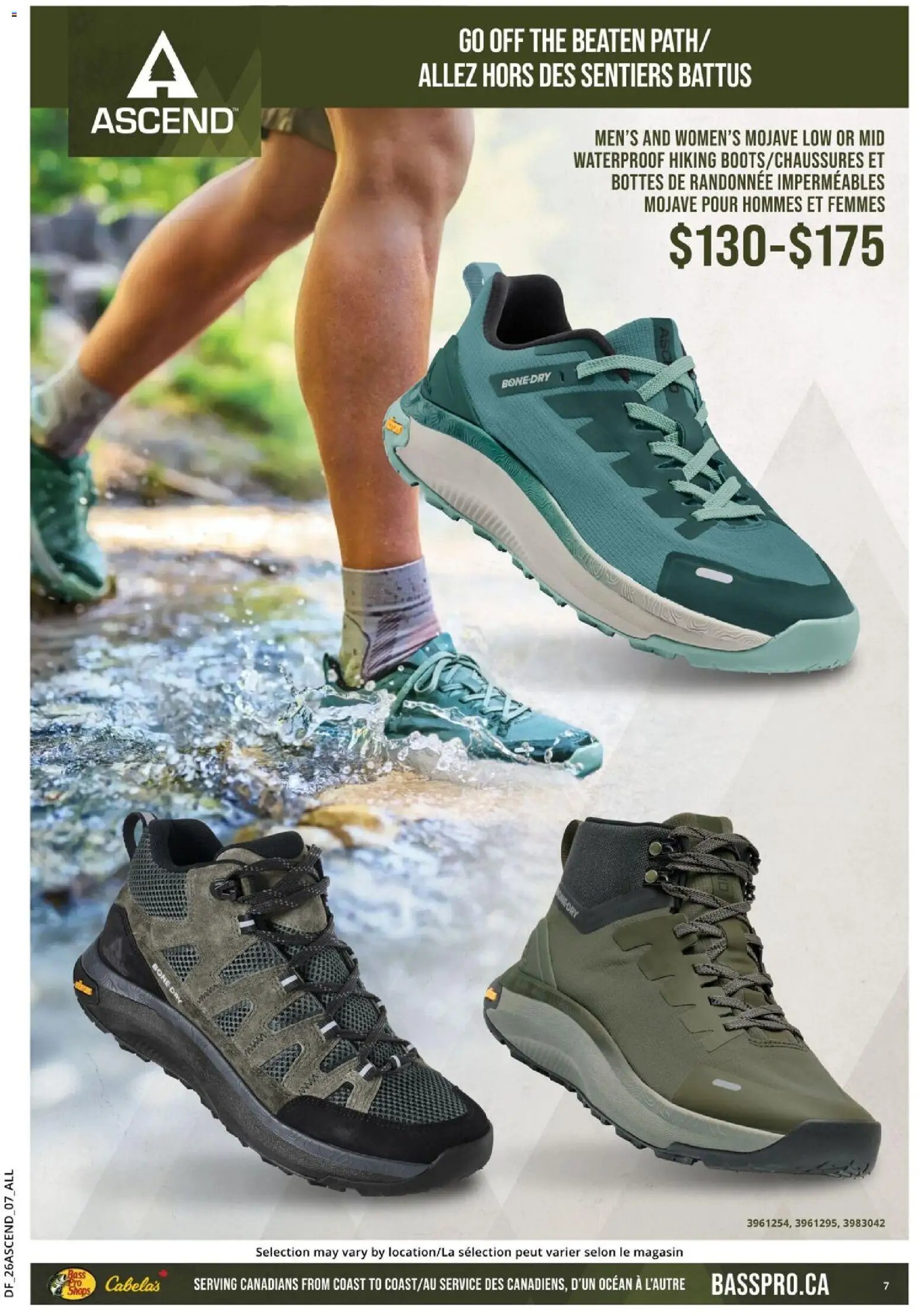 Cabelas flyer - Adventure On