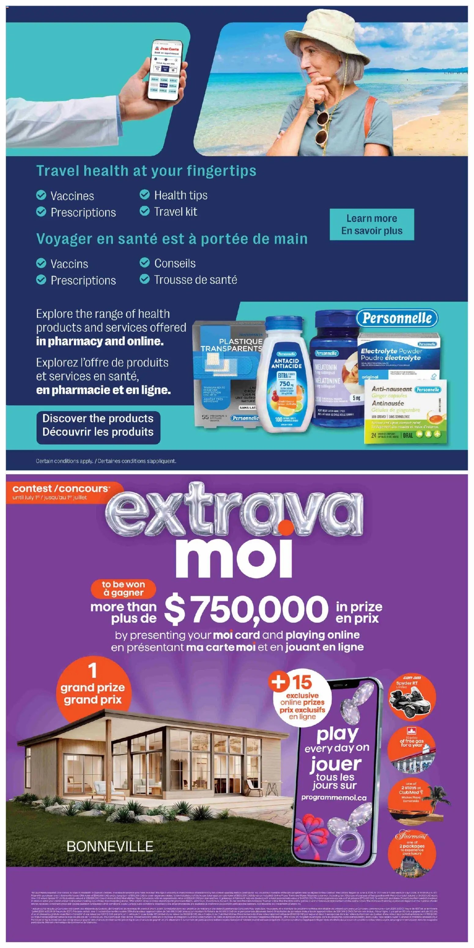 Jean Coutu weekly flyer