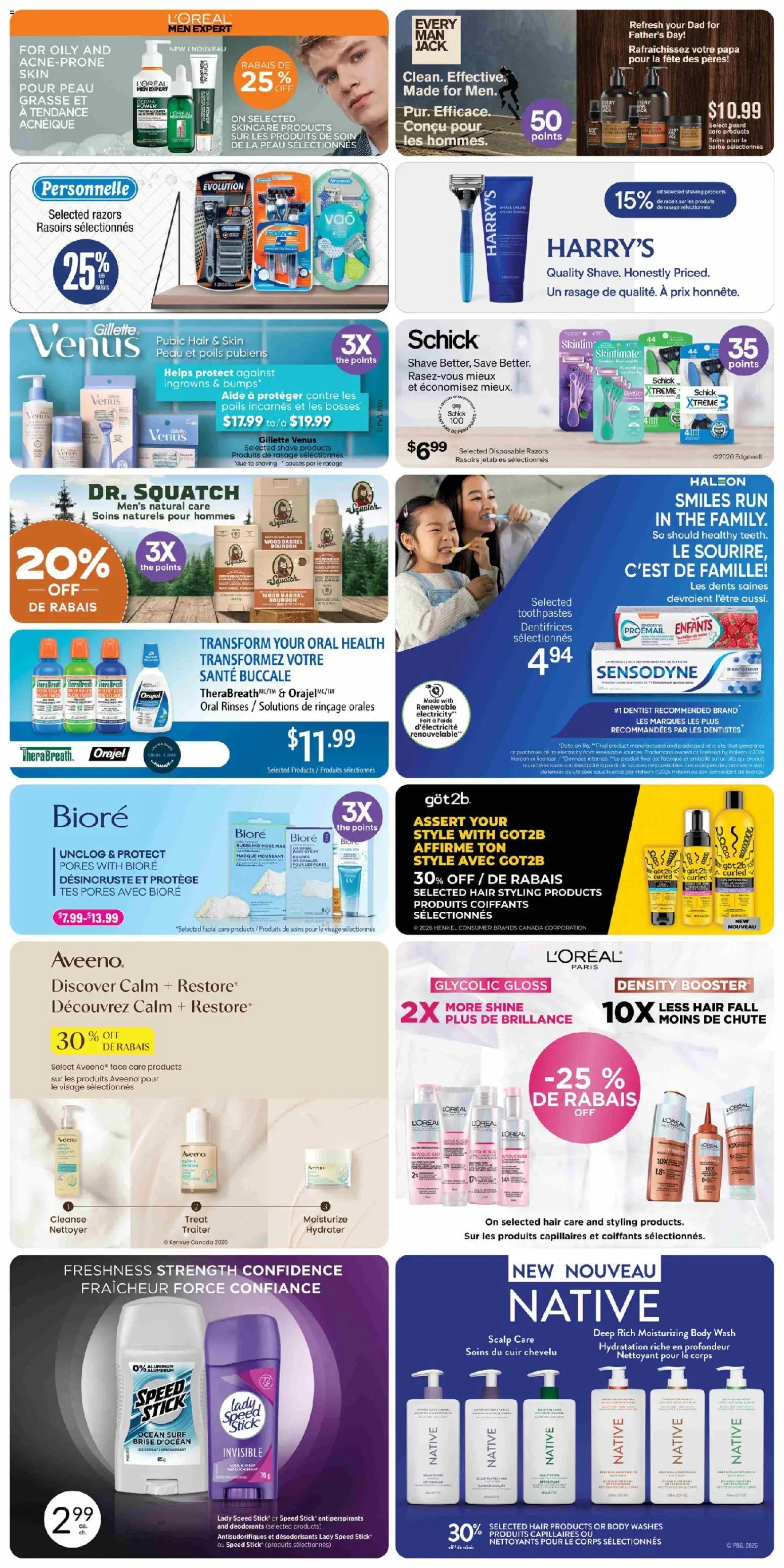Jean Coutu weekly flyer