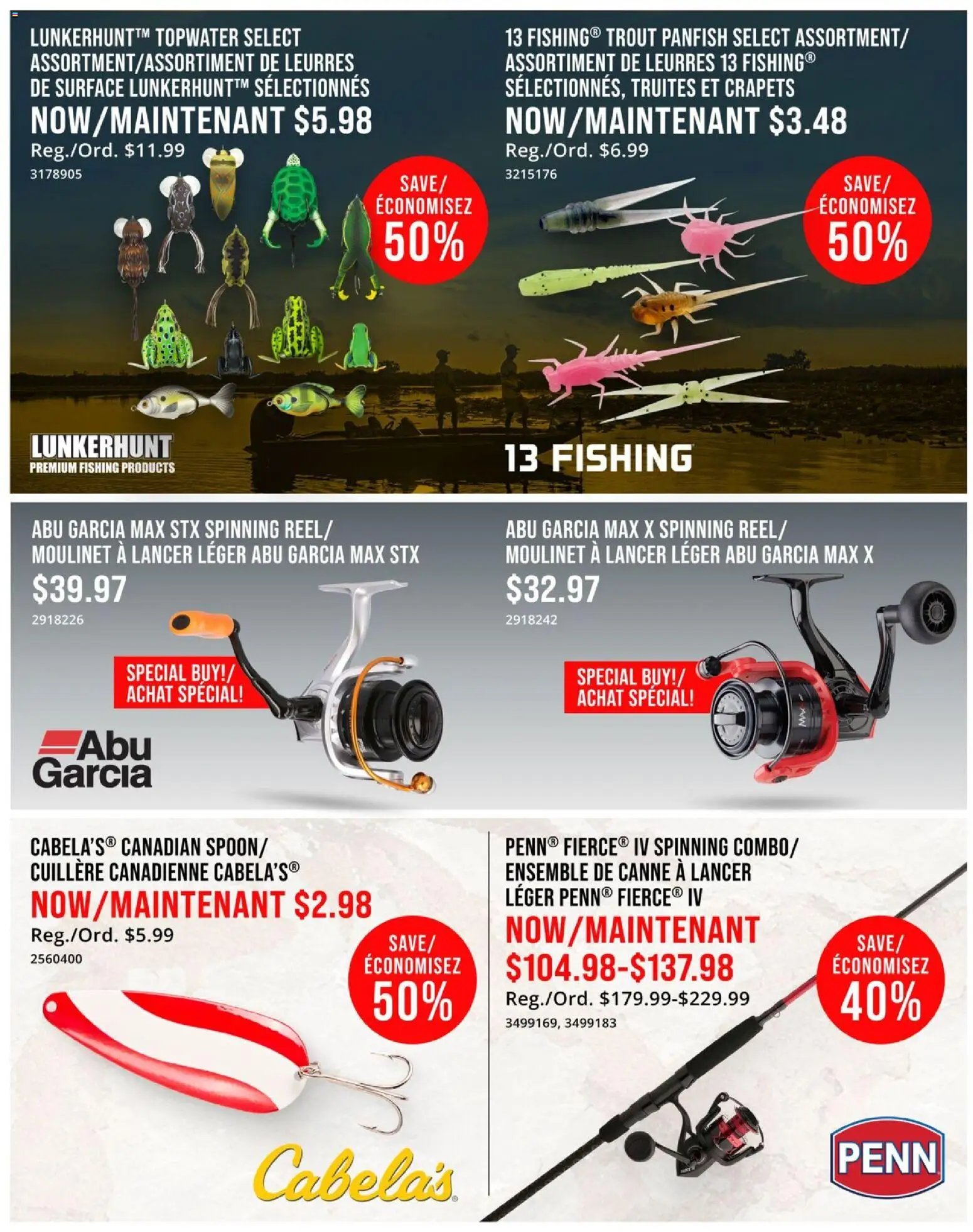 Cabelas flyer / circulaire