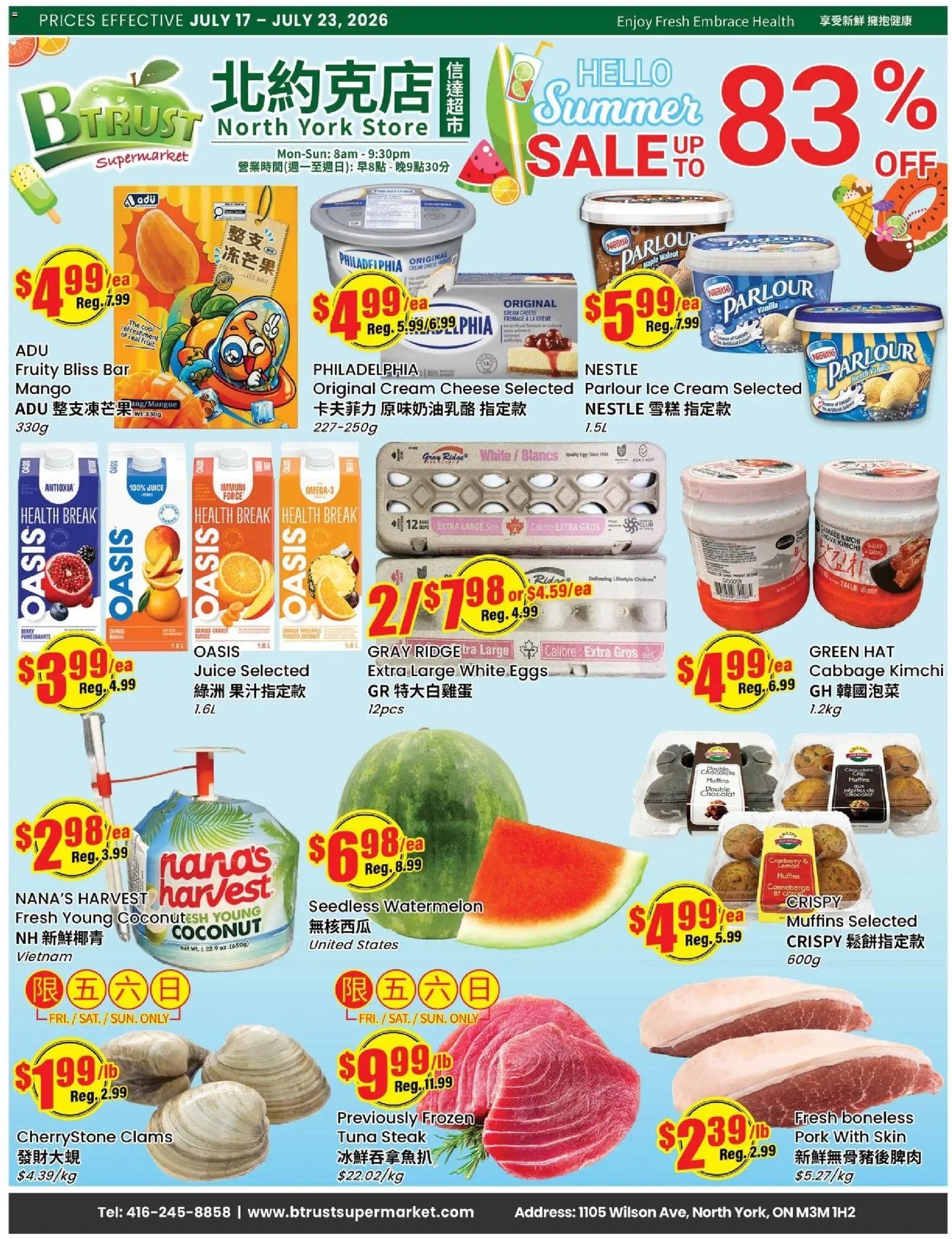 Btrust Supermarket weekly flyer - Wilson