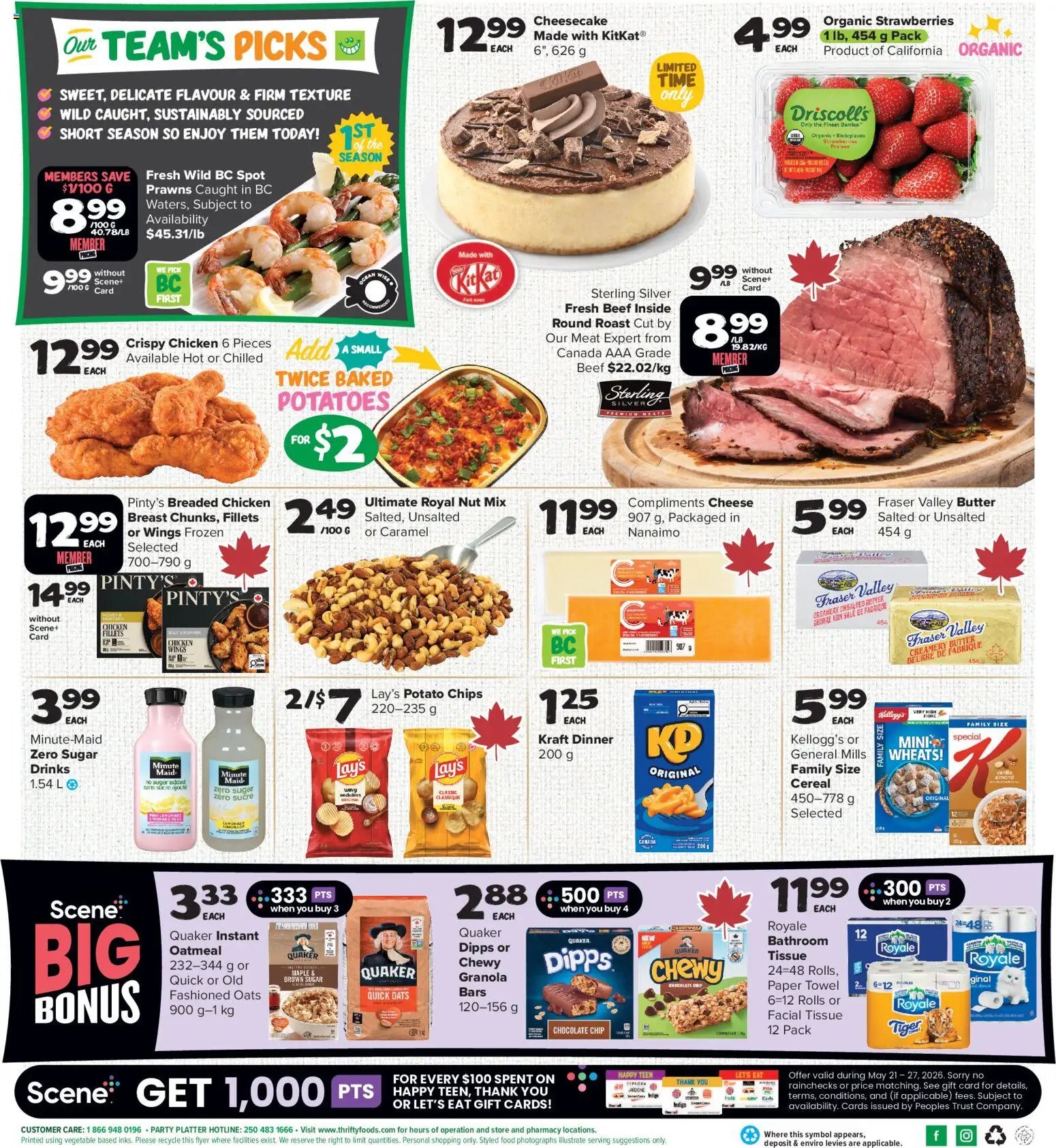 Thrifty Foods weekly flyer / circulaire (2026-05-21 - 2026-05-27) | 2