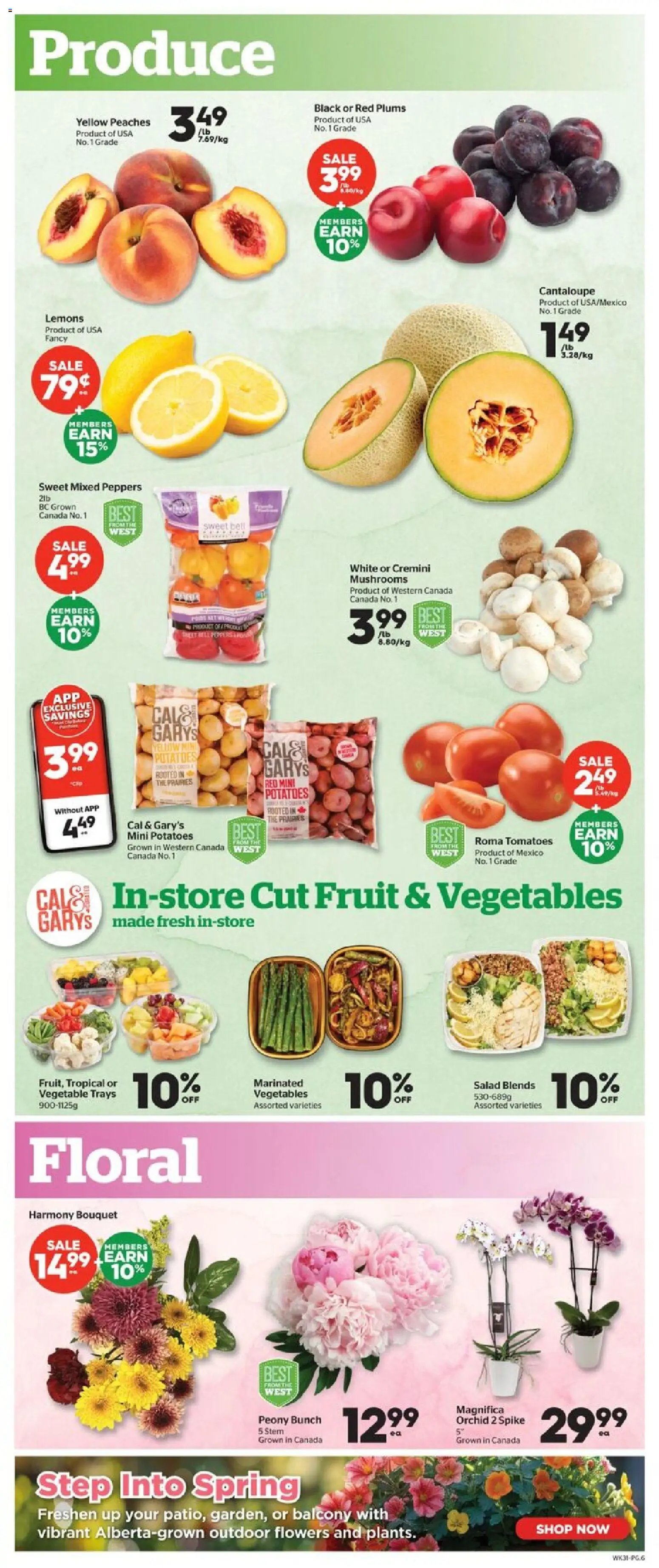 Calgary Co-op weekly flyer / circulaire