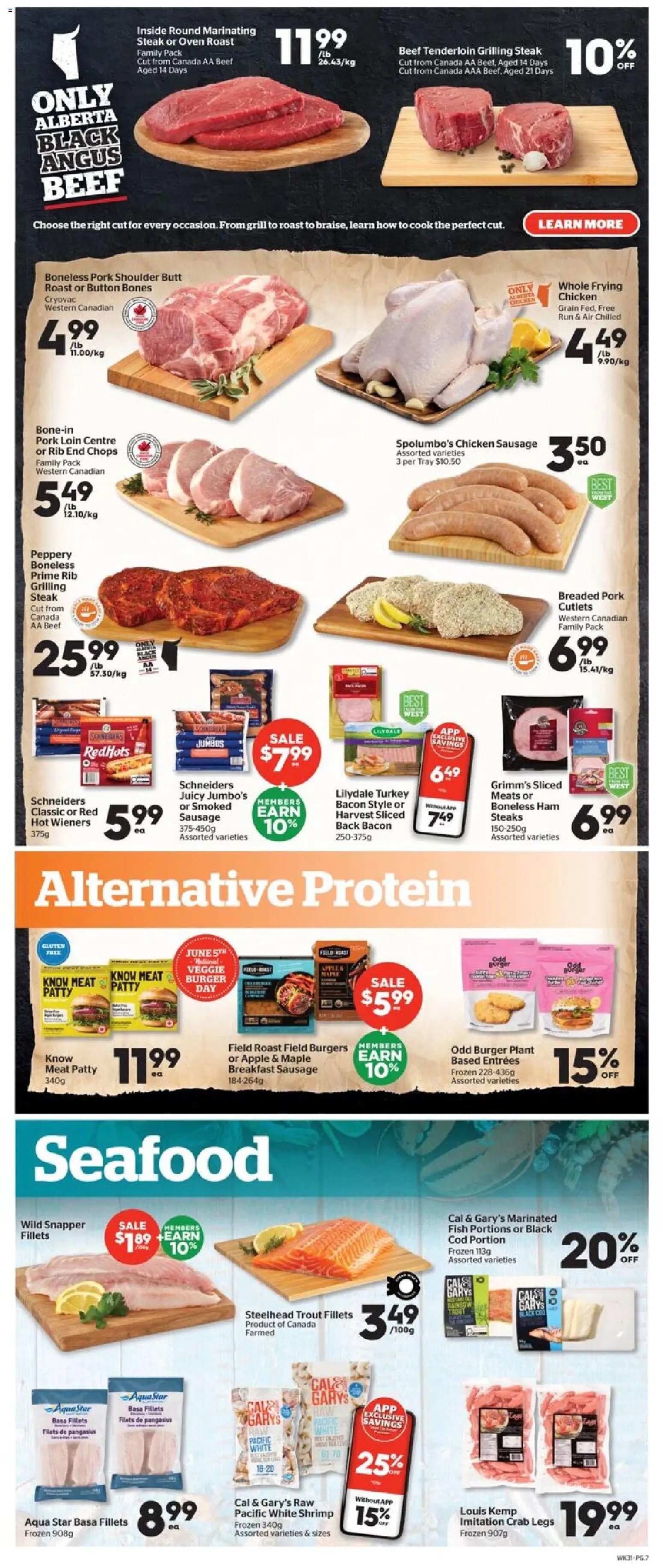 Calgary Co-op weekly flyer / circulaire