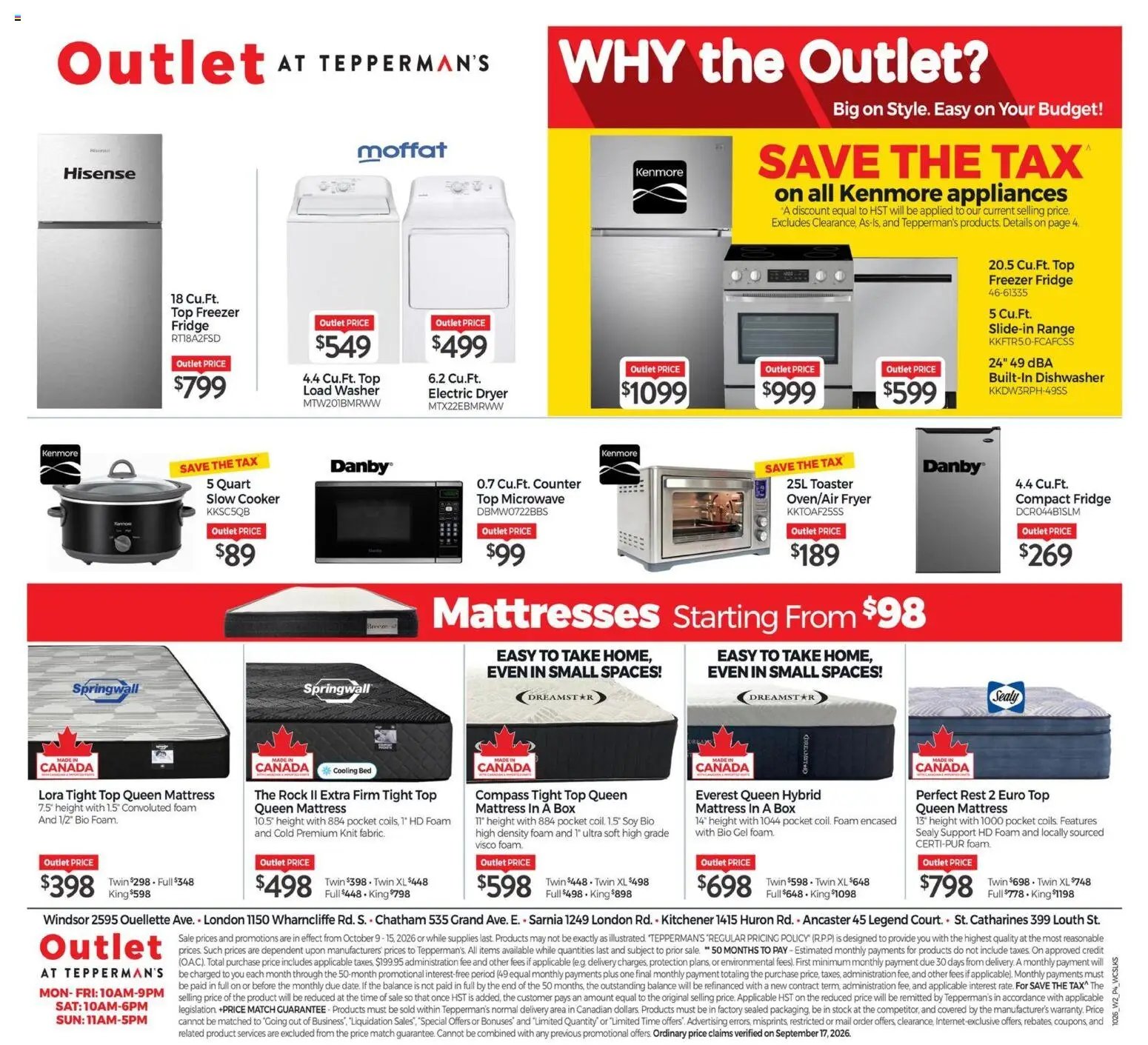 Tepperman's outlet