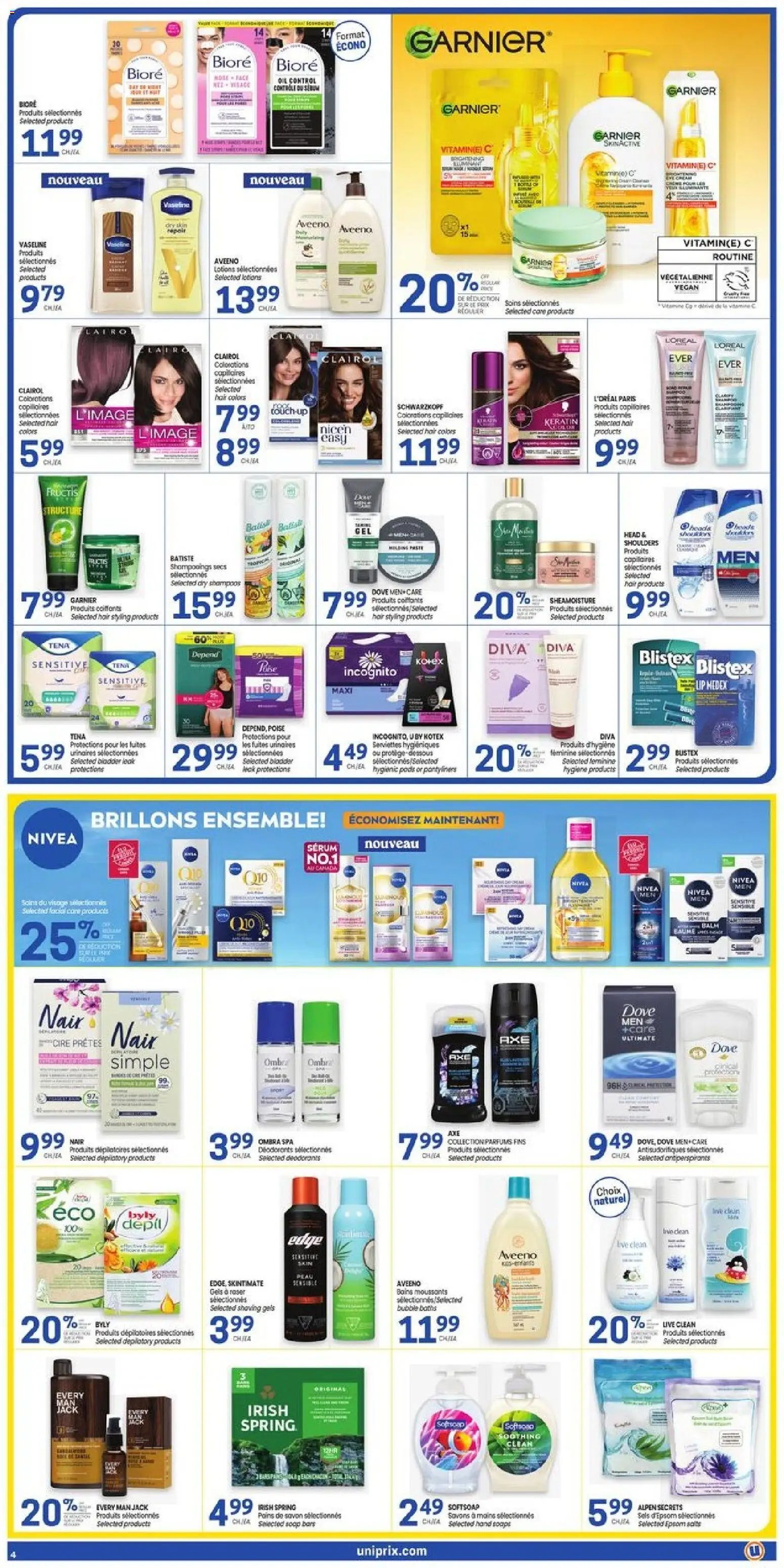 Uniprix weekly flyer / circulaire
