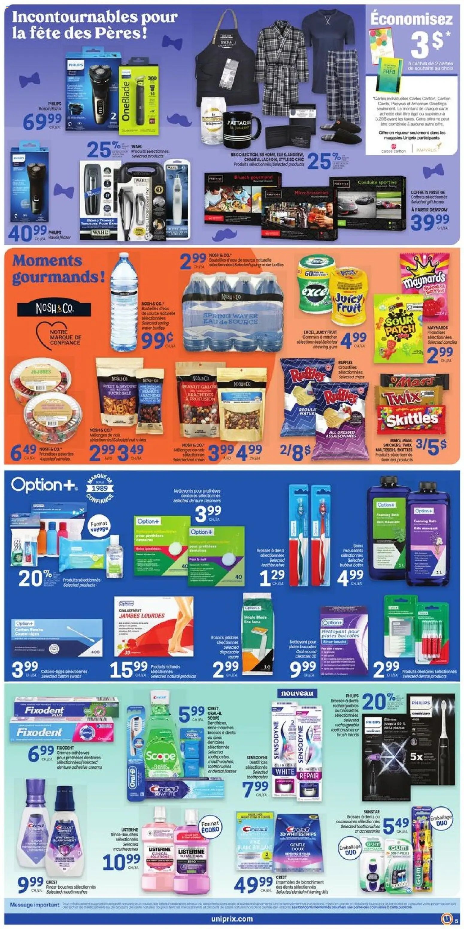 Uniprix weekly flyer / circulaire