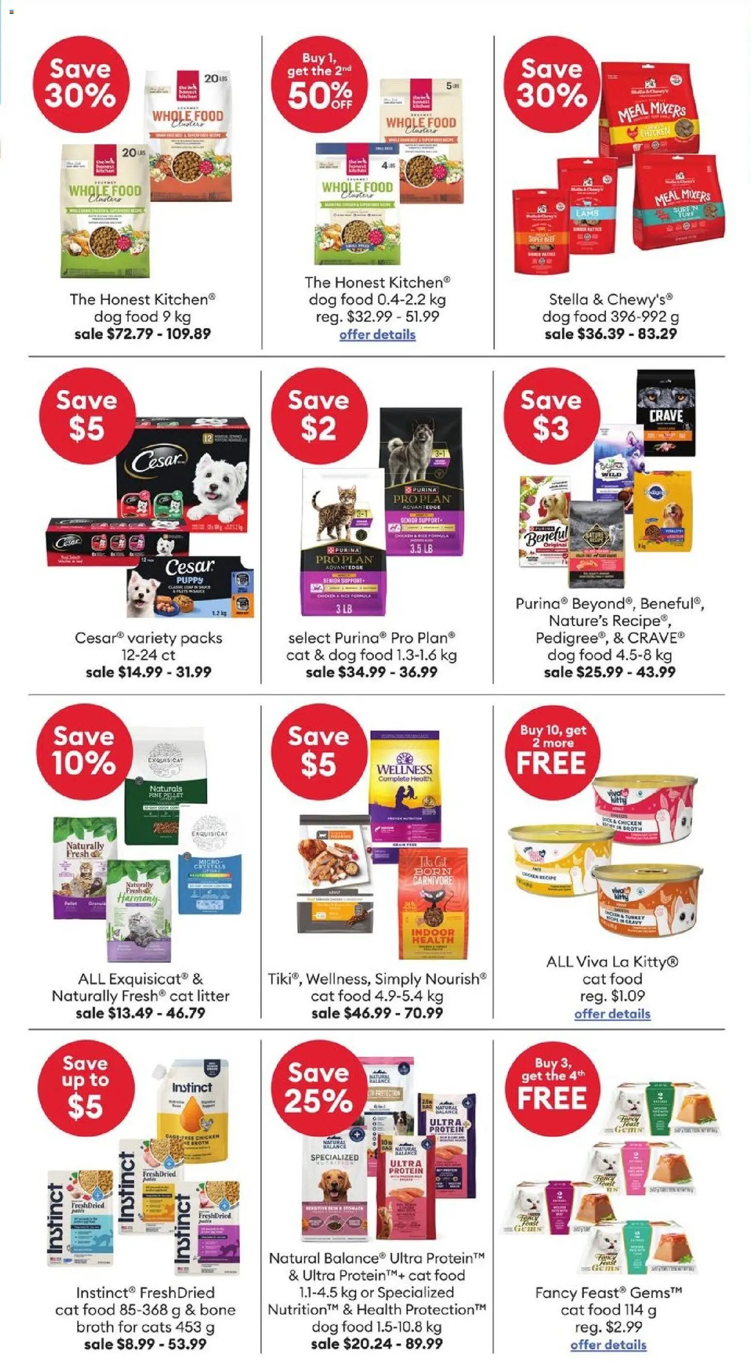 Petsmart flyer / circulaire