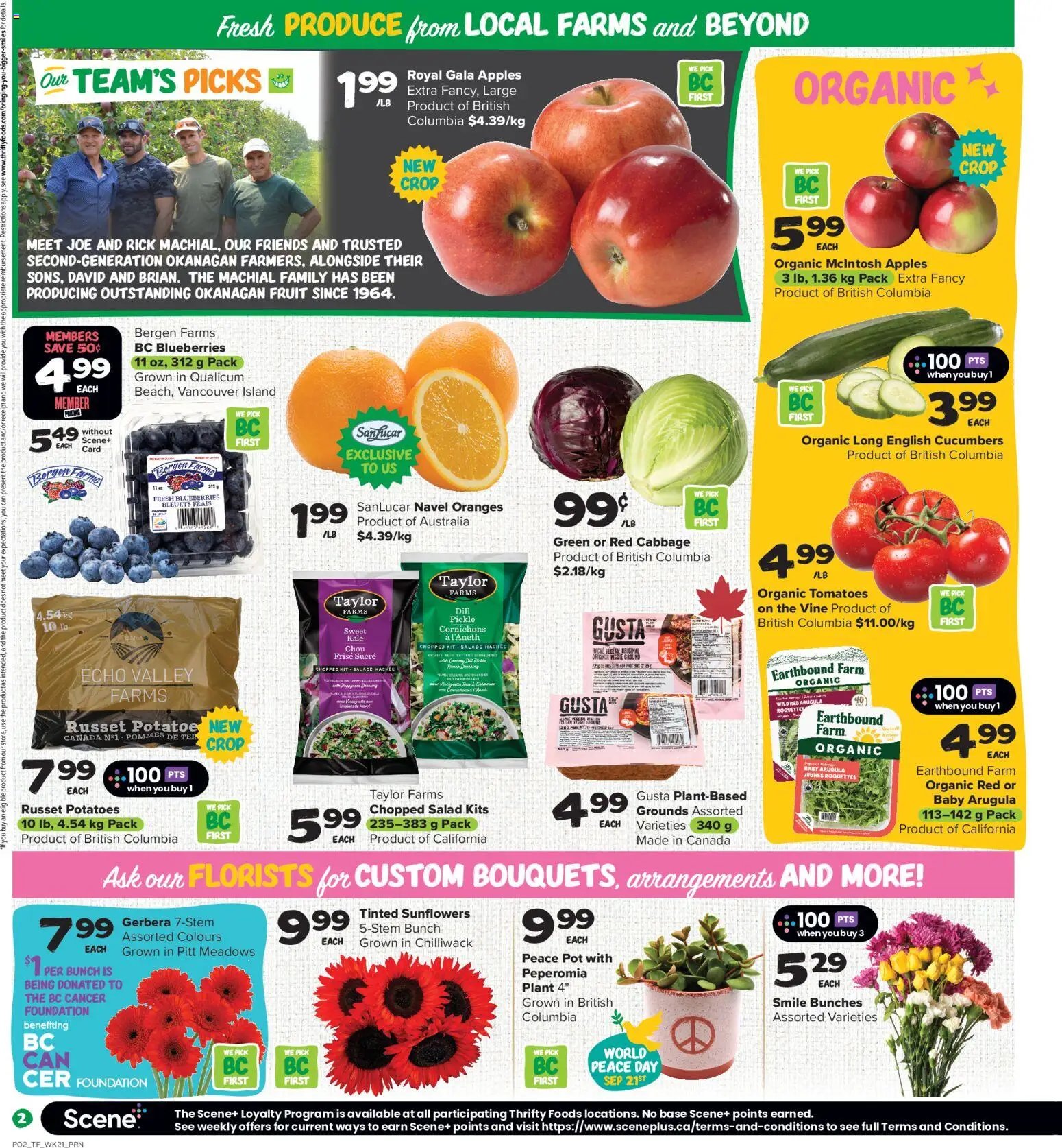 Thrifty Foods weekly flyer / circulaire