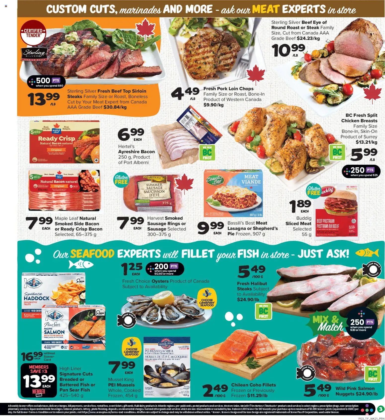 Thrifty Foods weekly flyer / circulaire