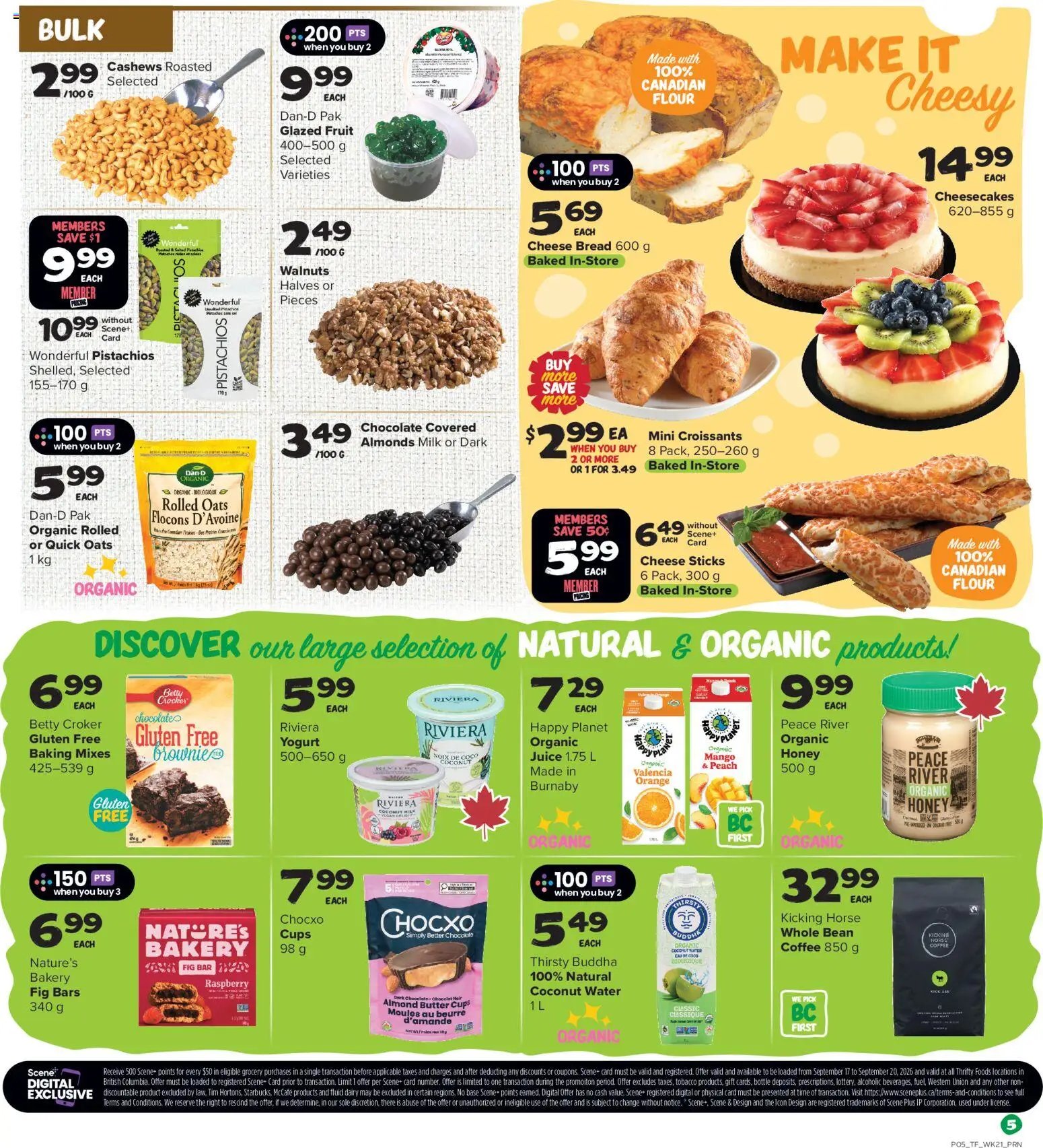 Thrifty Foods weekly flyer / circulaire