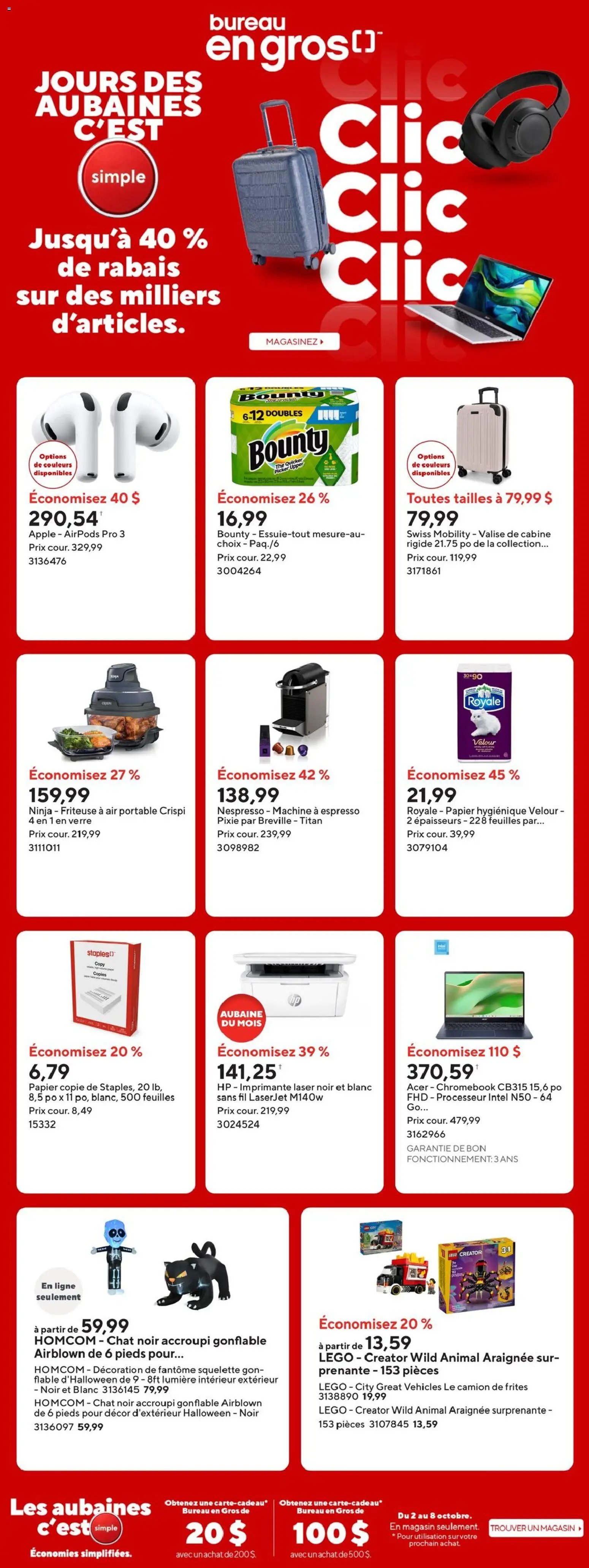 Staples circulaire