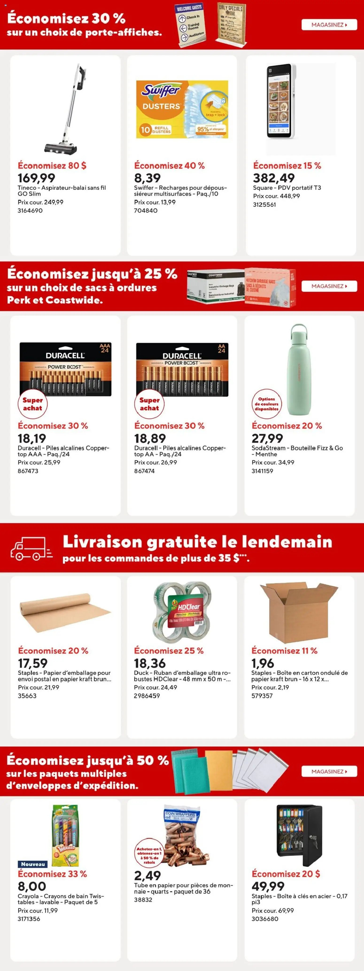 Staples circulaire