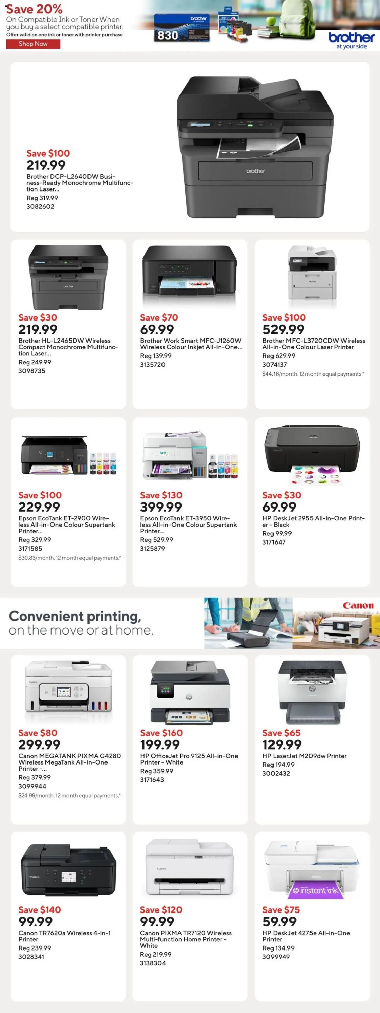 Staples weekly flyer