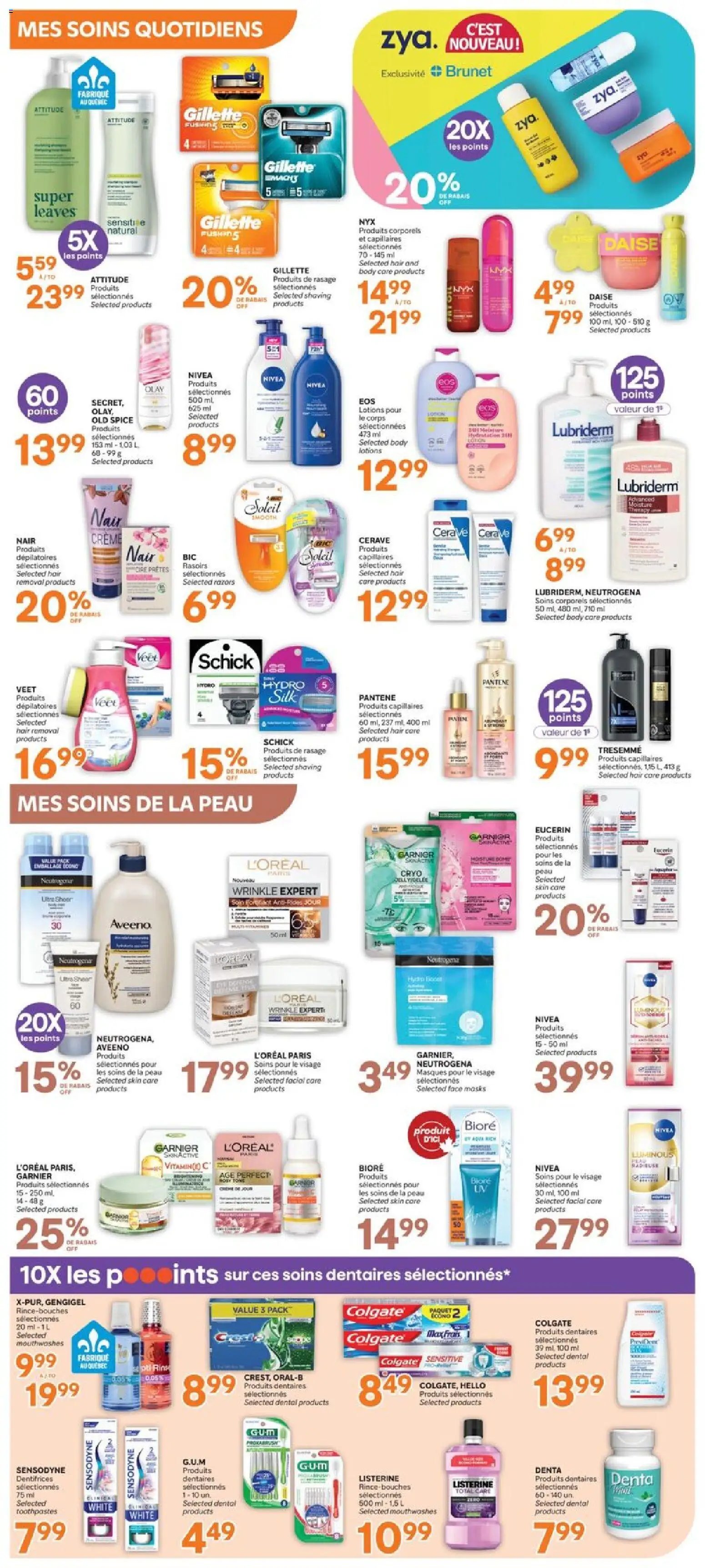 Brunet weekly flyer / circulaire