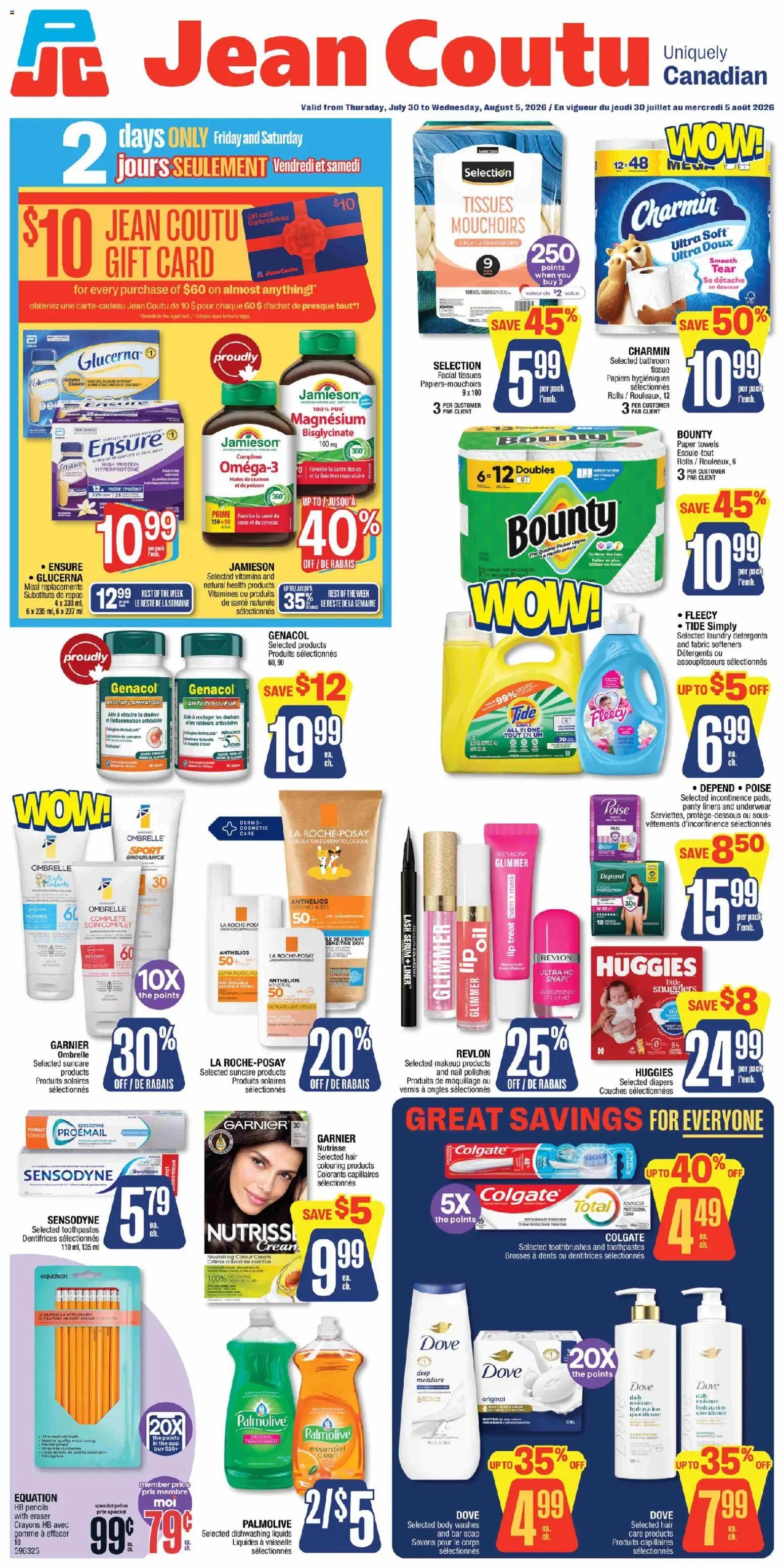 Jean Coutu weekly flyer